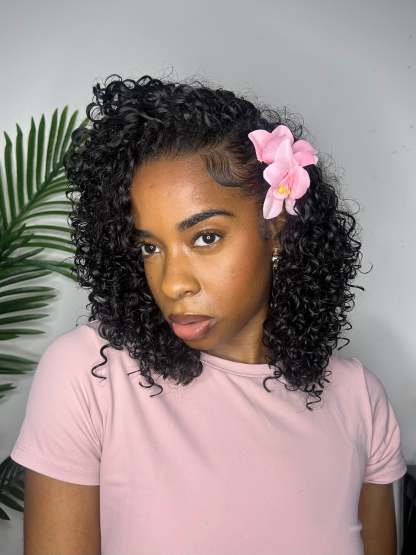 WIGARI Lightweight Water Wave Crochet Human Hair Extension