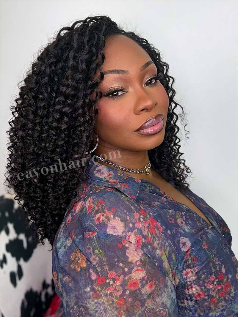 WIGARI Lightweight Water Wave Crochet Human Hair Extension