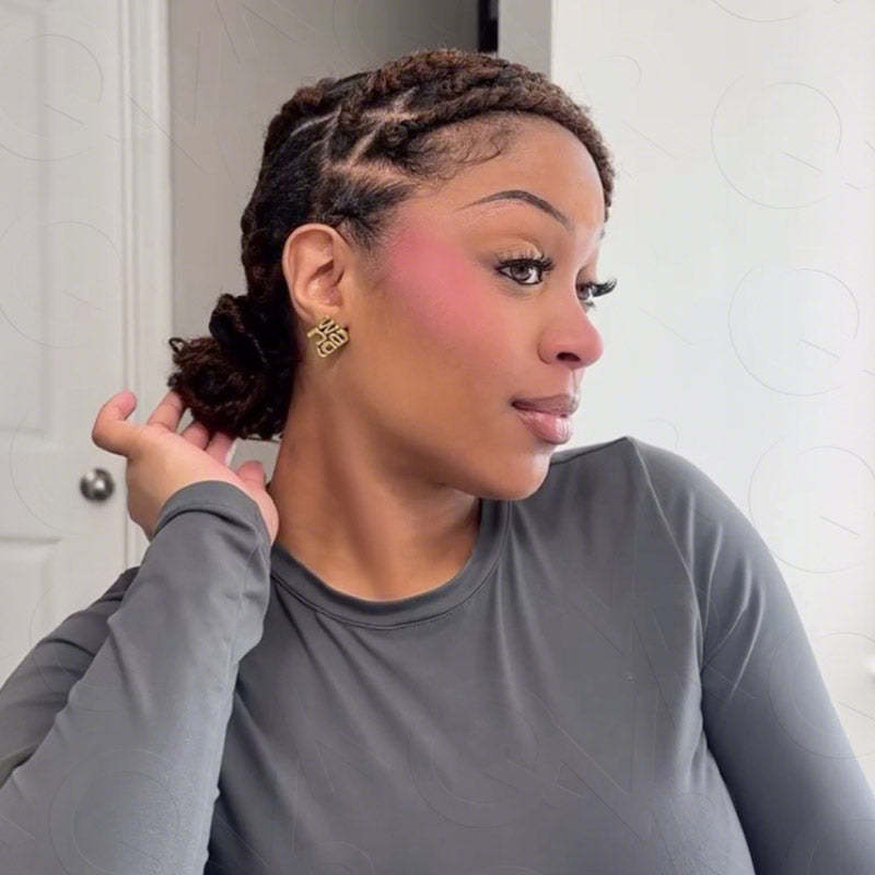 WIGARI Mixed Color #4/30 Afro Kinky Bulk Highlights #27/30 Human Hair