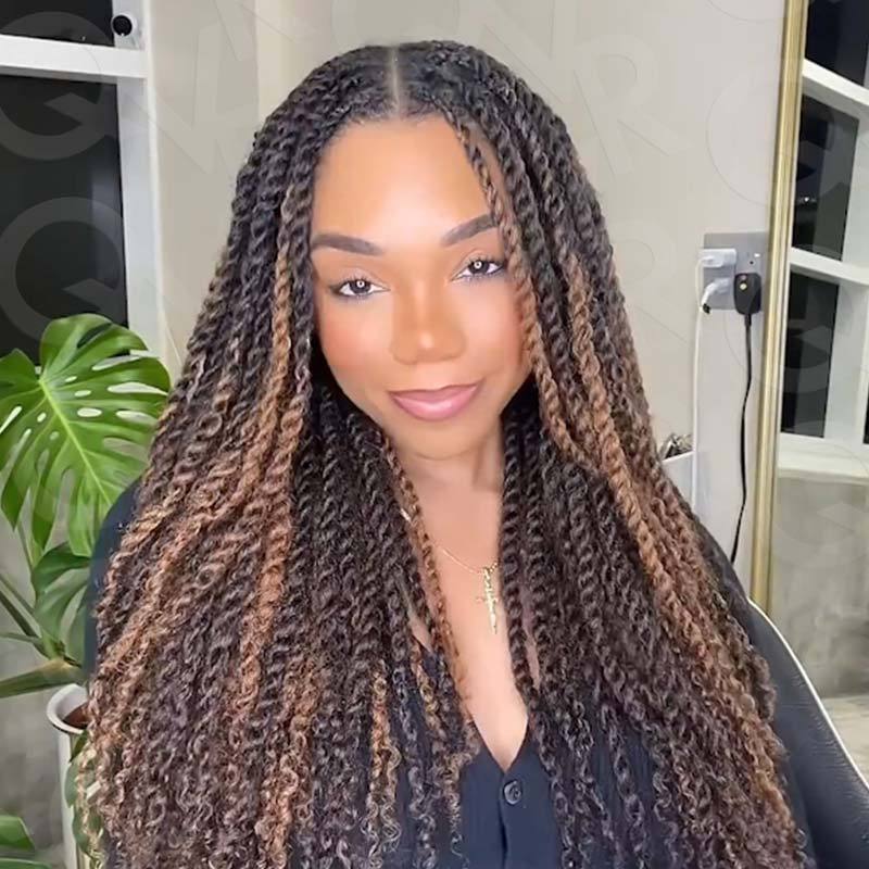 WIGARI Natural Black Afro kinky Bulk Hair Extensions For Braiding Dreadlock Human Hair