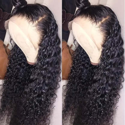 13x6 Lace Front Wigs Glueless Human Hair Wigs Deep Wave Wig For Black Women