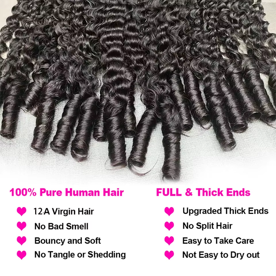  Brazilian Burmese Curly Human Hair 3 Bundles with 13x4 Frontal HD Lace for Women