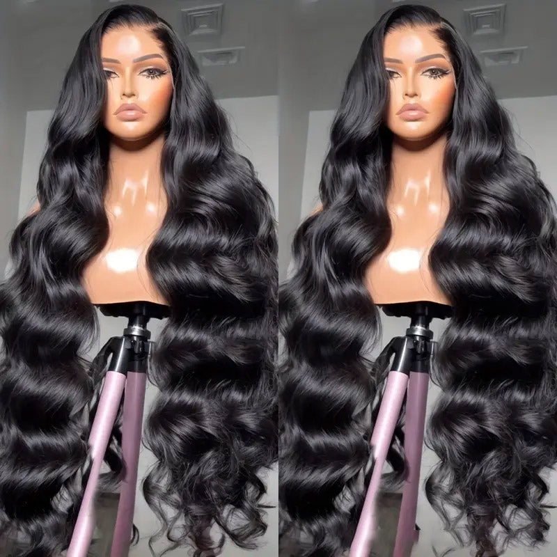 13x6 Body Wave HD Lace Front Virgin Human Hair Wig 180% Density