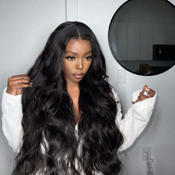  Body Wave Hair Wear & Go Glueless Wigs 7x5 Pre Cut HD Lace Closure Wigs With Pre Plucked Nautral Hairline
