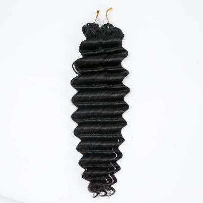 WIGARI Lightweight Deep Wave Crochet Human Hair Extension