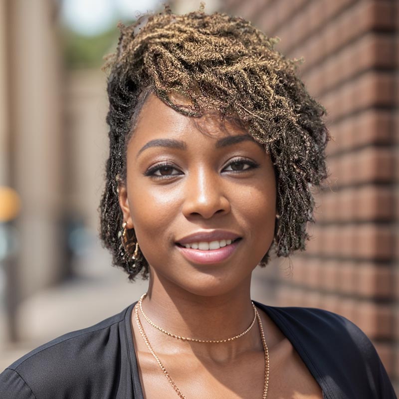 WIGARI Brown Color Afro kinky Bulk Hair Extensions For Braiding Dreadlock Human Hair