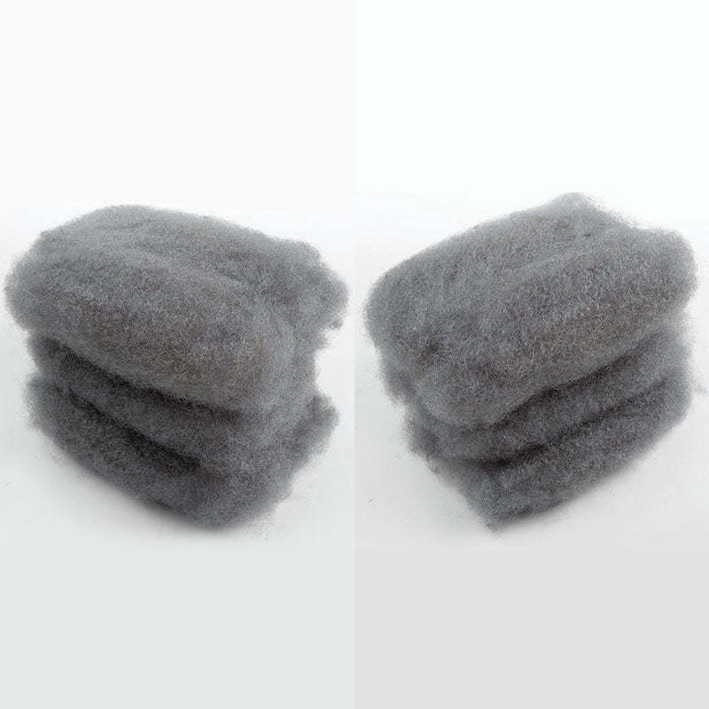 WIGARI Brazilian Grey Color Remy Hair Afro kinky Bulk Human Hair For Braiding Dreadlock Hair