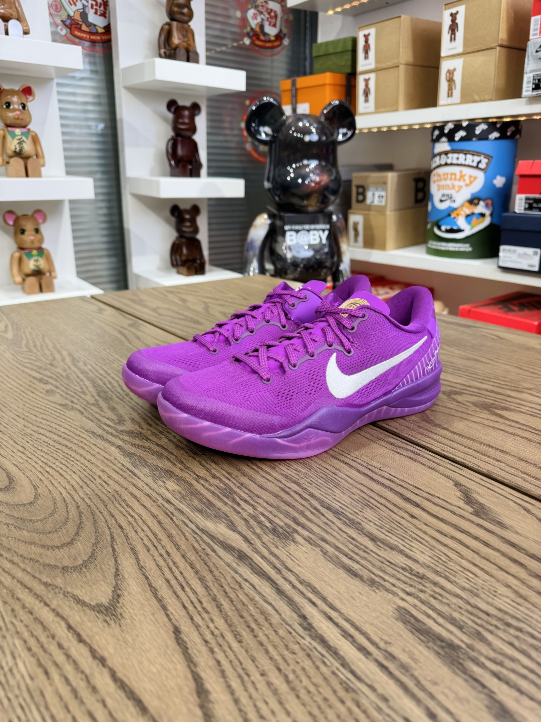 Kobe 8 Eybl 紫色💜 PE球員版  數量稀有 尺碼 40-48.5「US7-14」  HJ7265-500