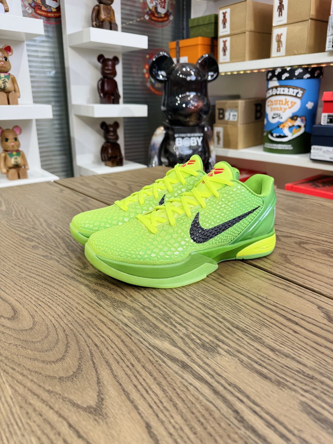 【巔峰產品Ultra】Kobe 6 Protro 青蜂俠 2020復刻版「Green Apple」 青竹絲  CW2190-300