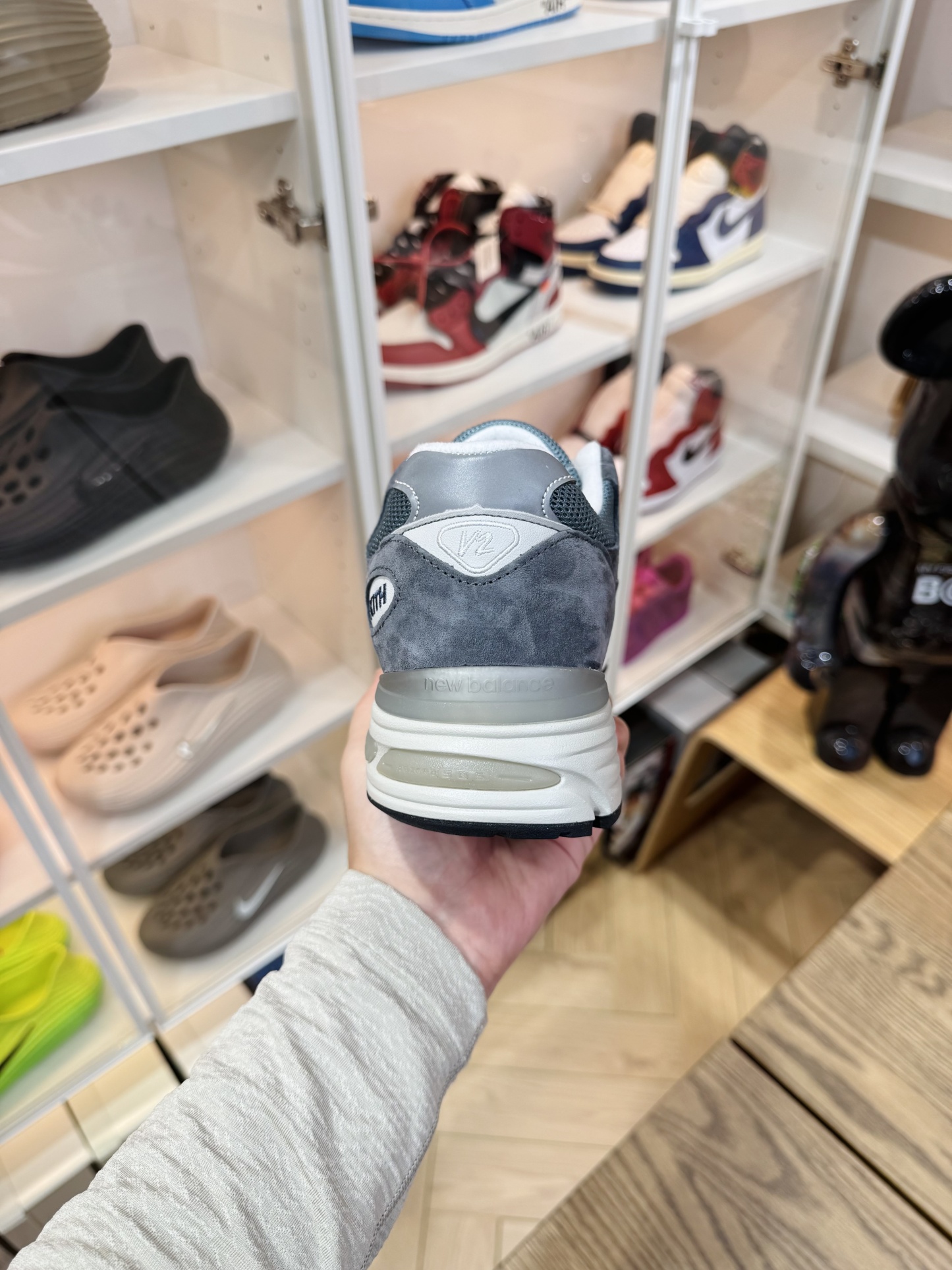 KITH x NB 991 V2  灰蓝色“Steel Blue”