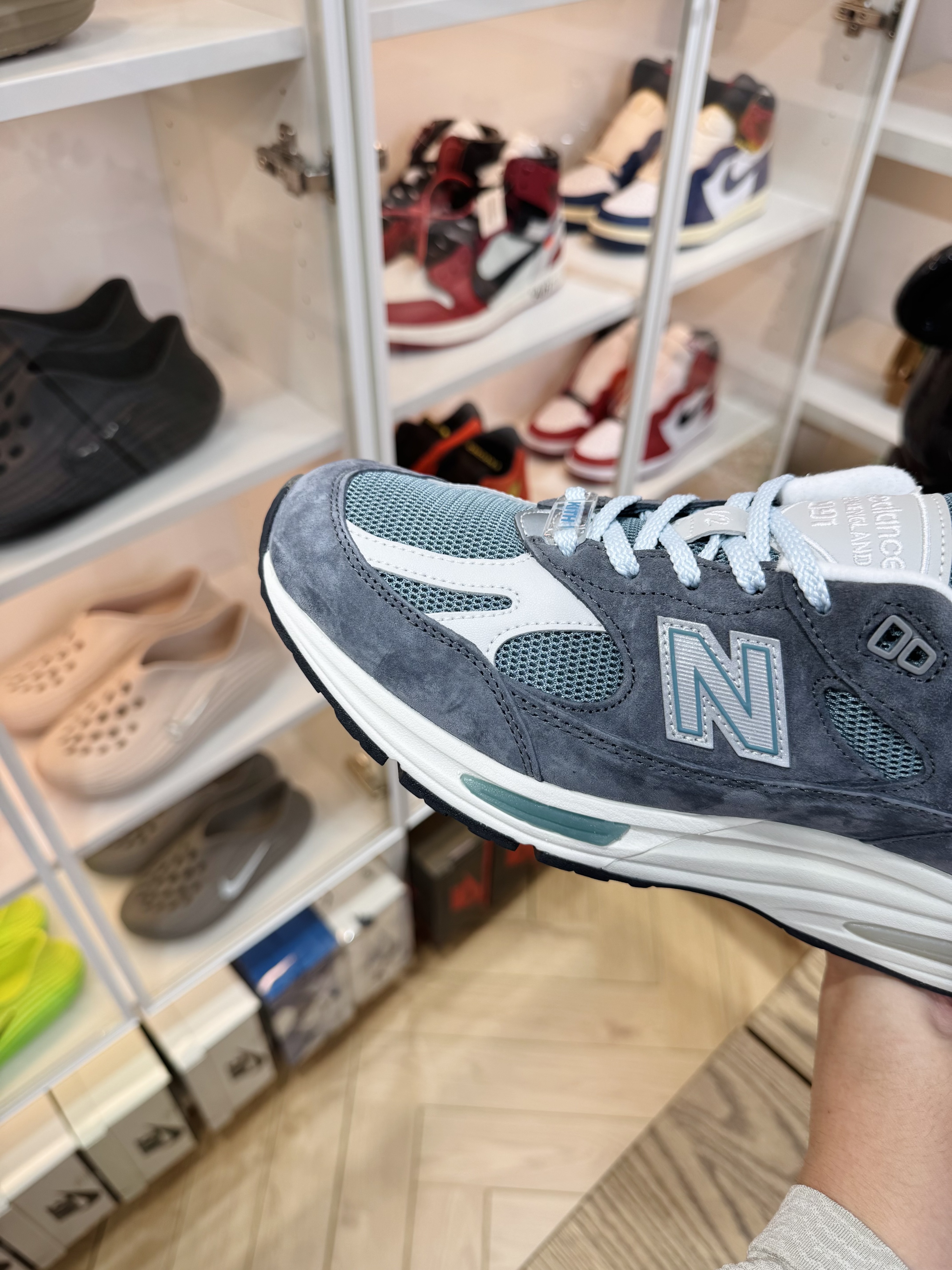 KITH x NB 991 V2  灰蓝色“Steel Blue”