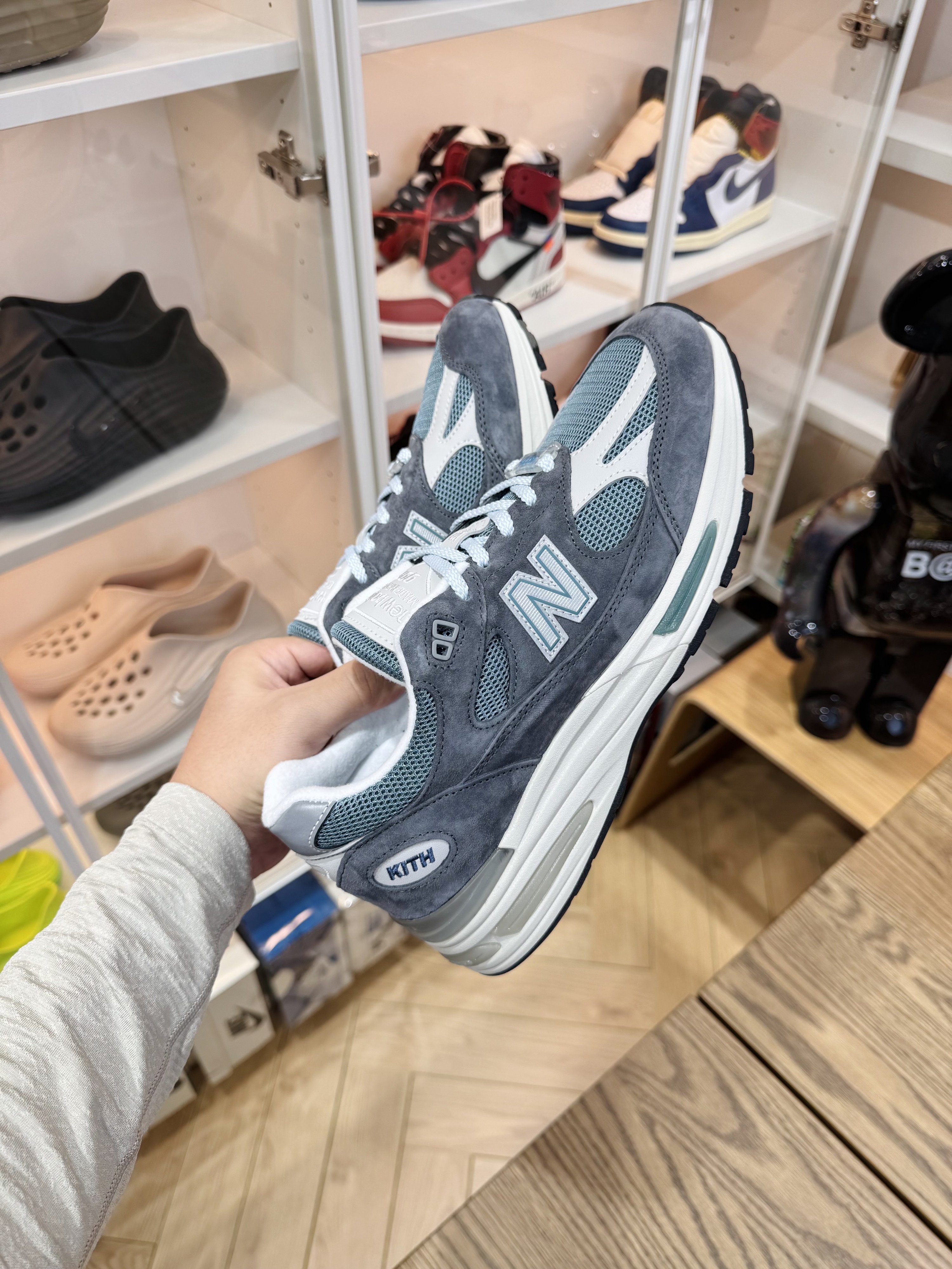 KITH x NB 991 V2  灰蓝色“Steel Blue”