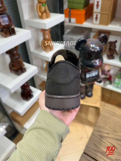 Travis Scott AJ1 Low OG Velvet Brown 褐色 倒钩第九代 DM7866-202