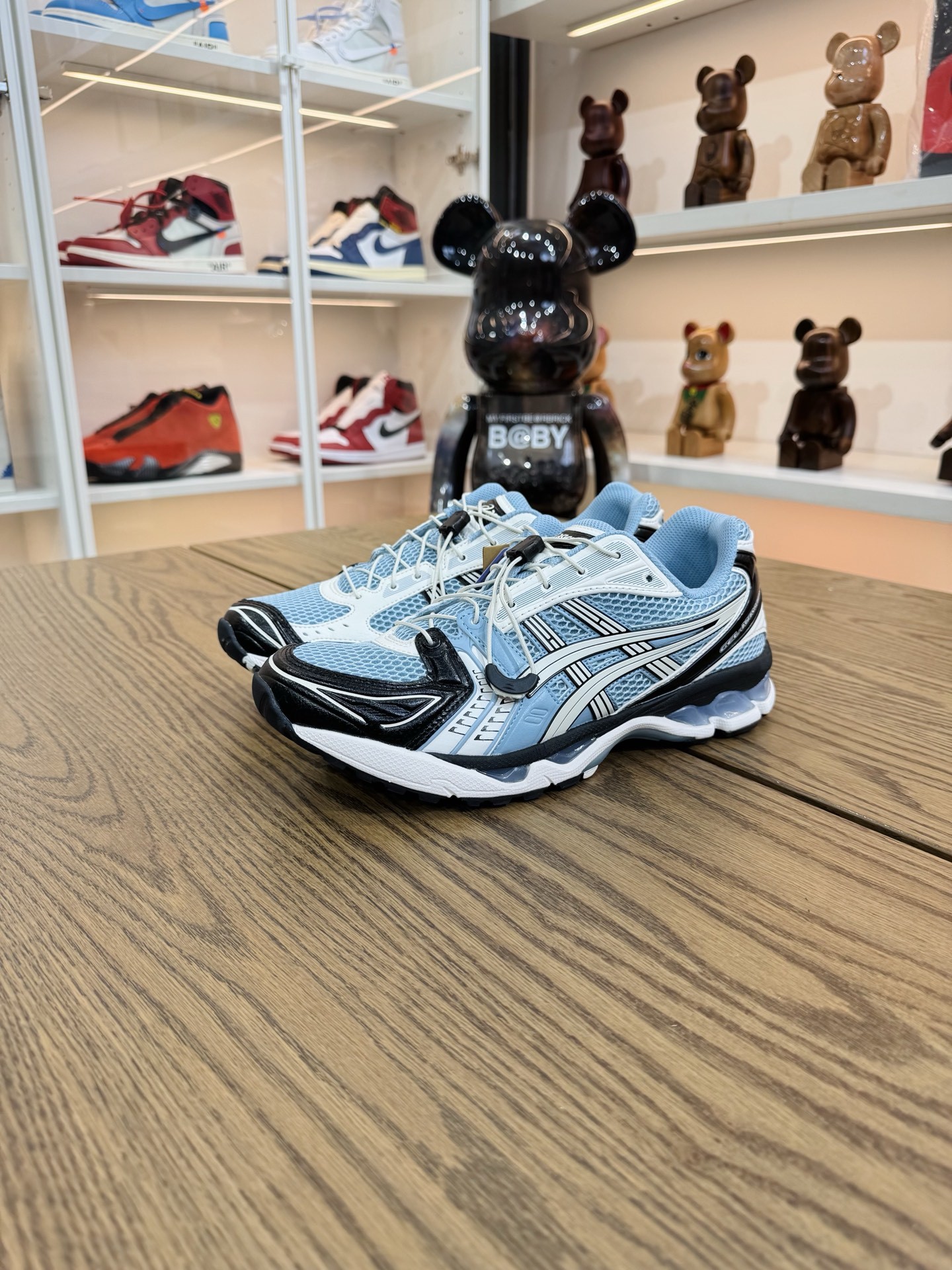 Asics Gel-Kayano 14 復古跑步鞋 男女同款 迷雾蓝 1203A549-400