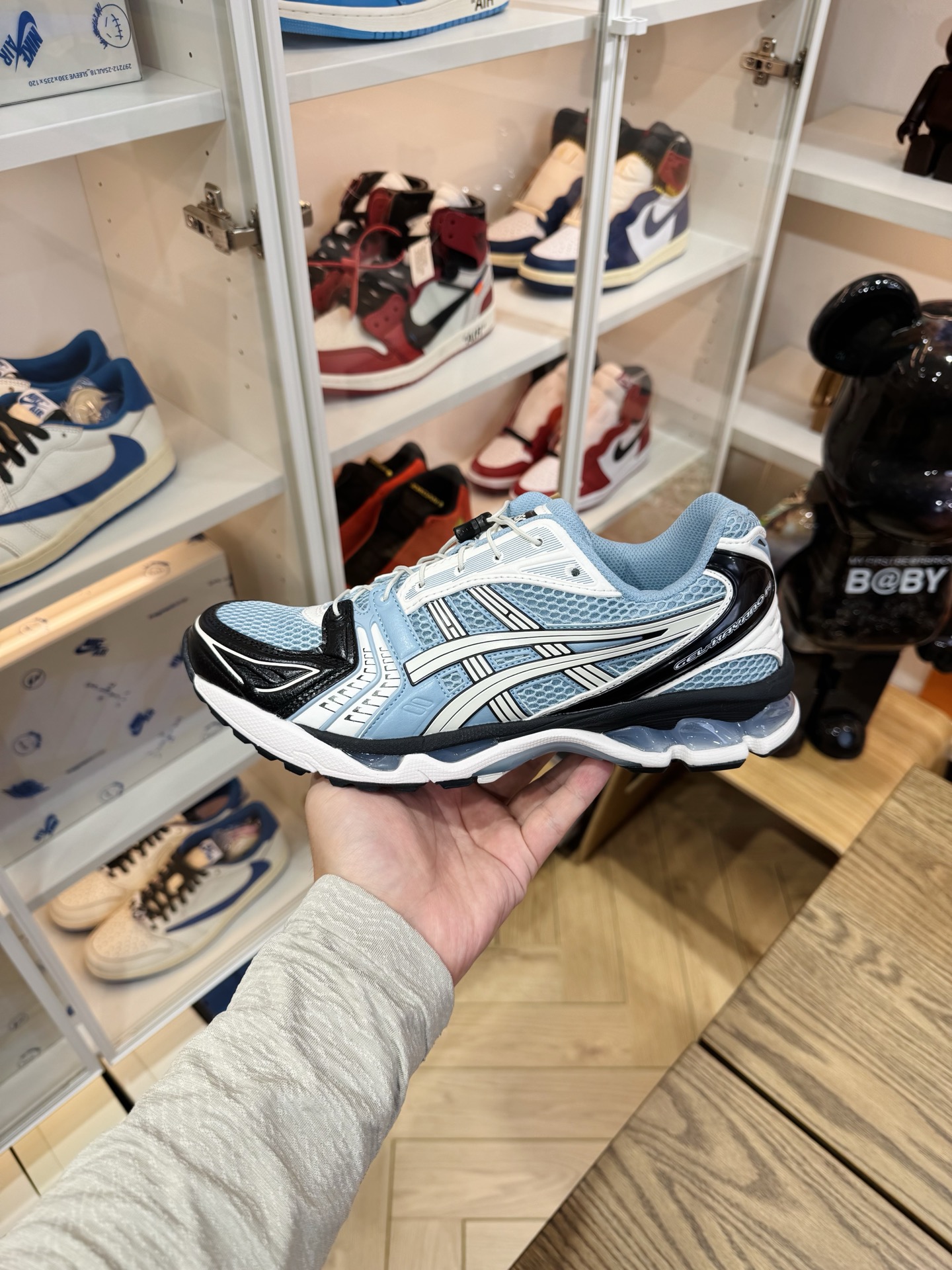 Asics Gel-Kayano 14  復古跑步鞋 男女同款 迷雾蓝 1203A549-400