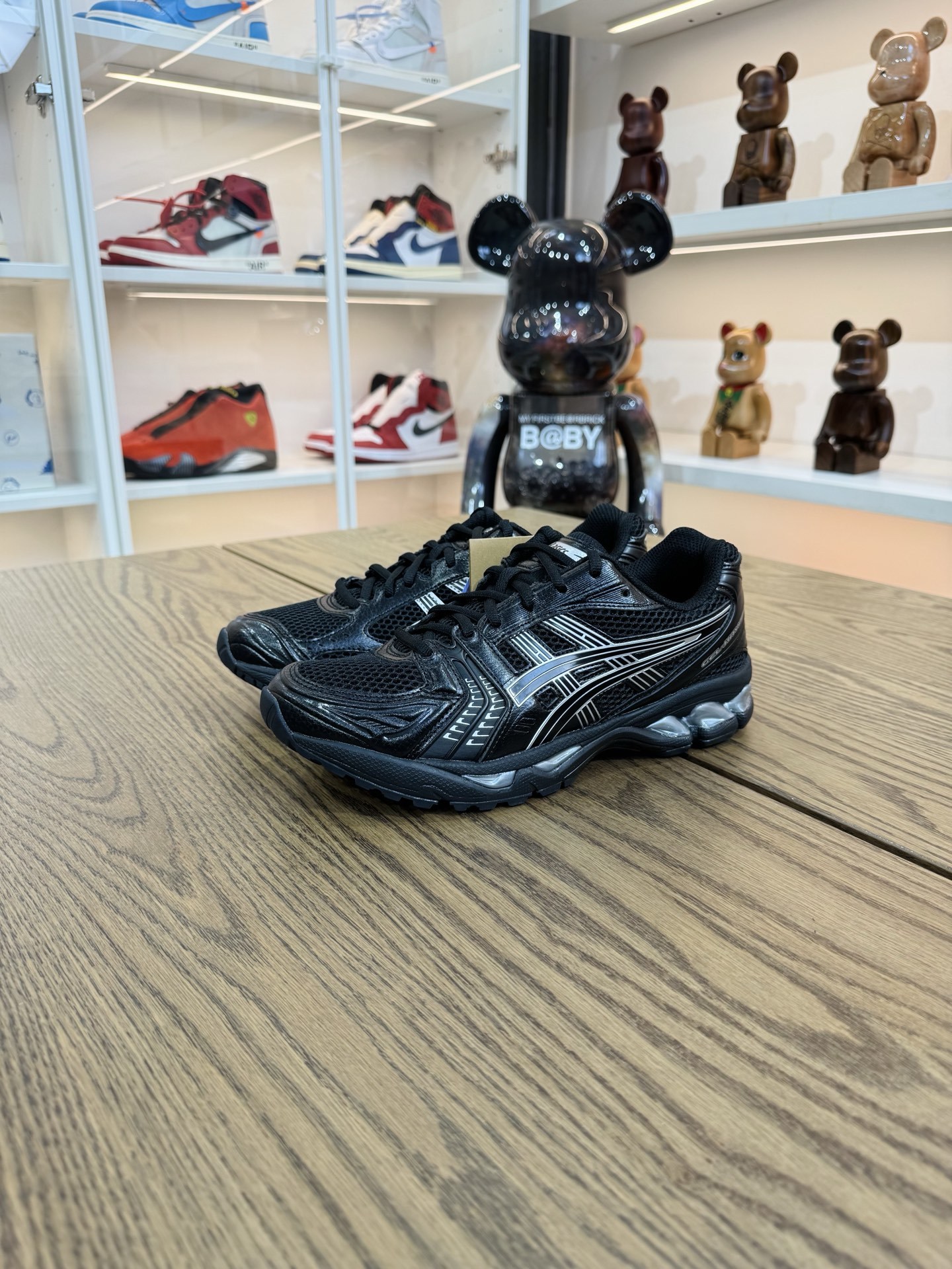Asics Gel-Kayano 14 Y2k機能 男女同款 黑銀色 1201A019-006