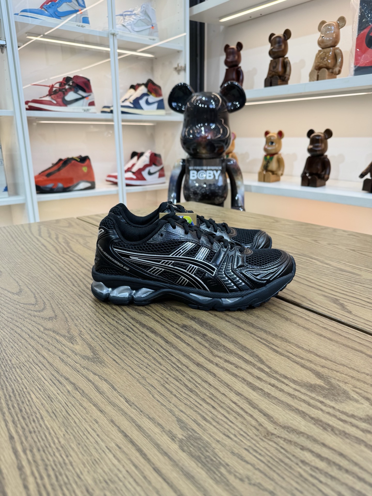 Asics Gel-Kayano 14  Y2k機能 男女同款 黑銀色 1201A019-006