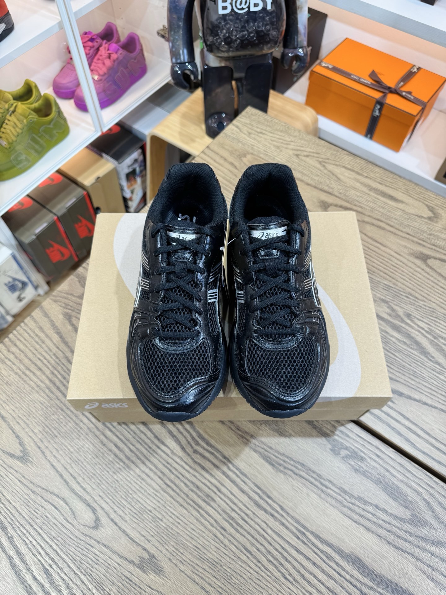Asics Gel-Kayano 14  Y2k機能 男女同款 黑銀色 1201A019-006