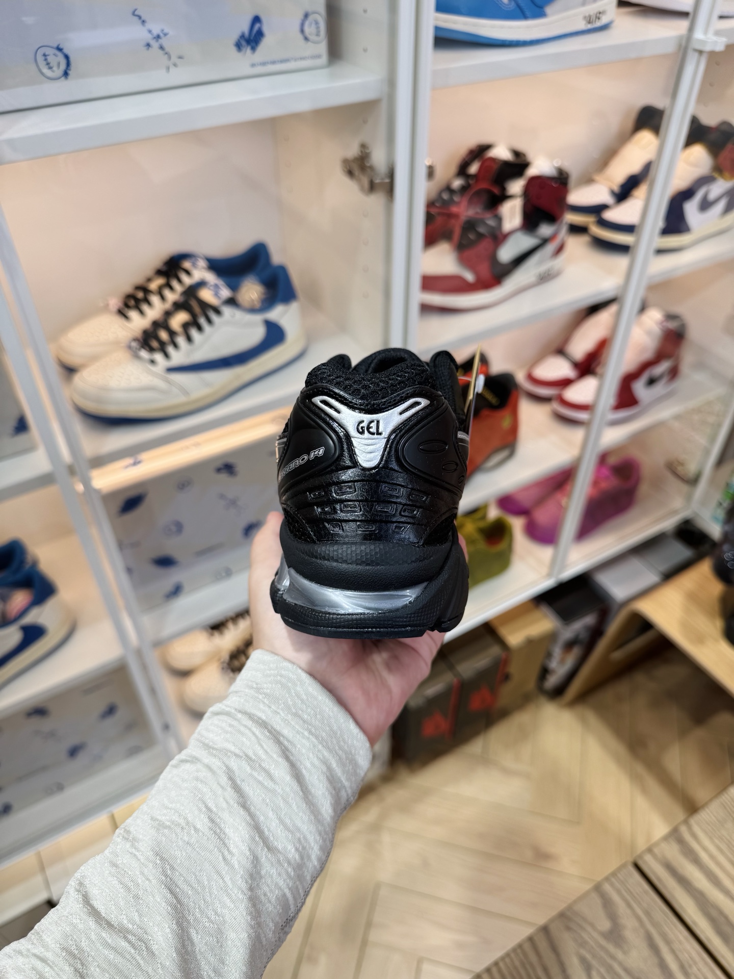 Asics Gel-Kayano 14  Y2k機能 男女同款 黑銀色 1201A019-006