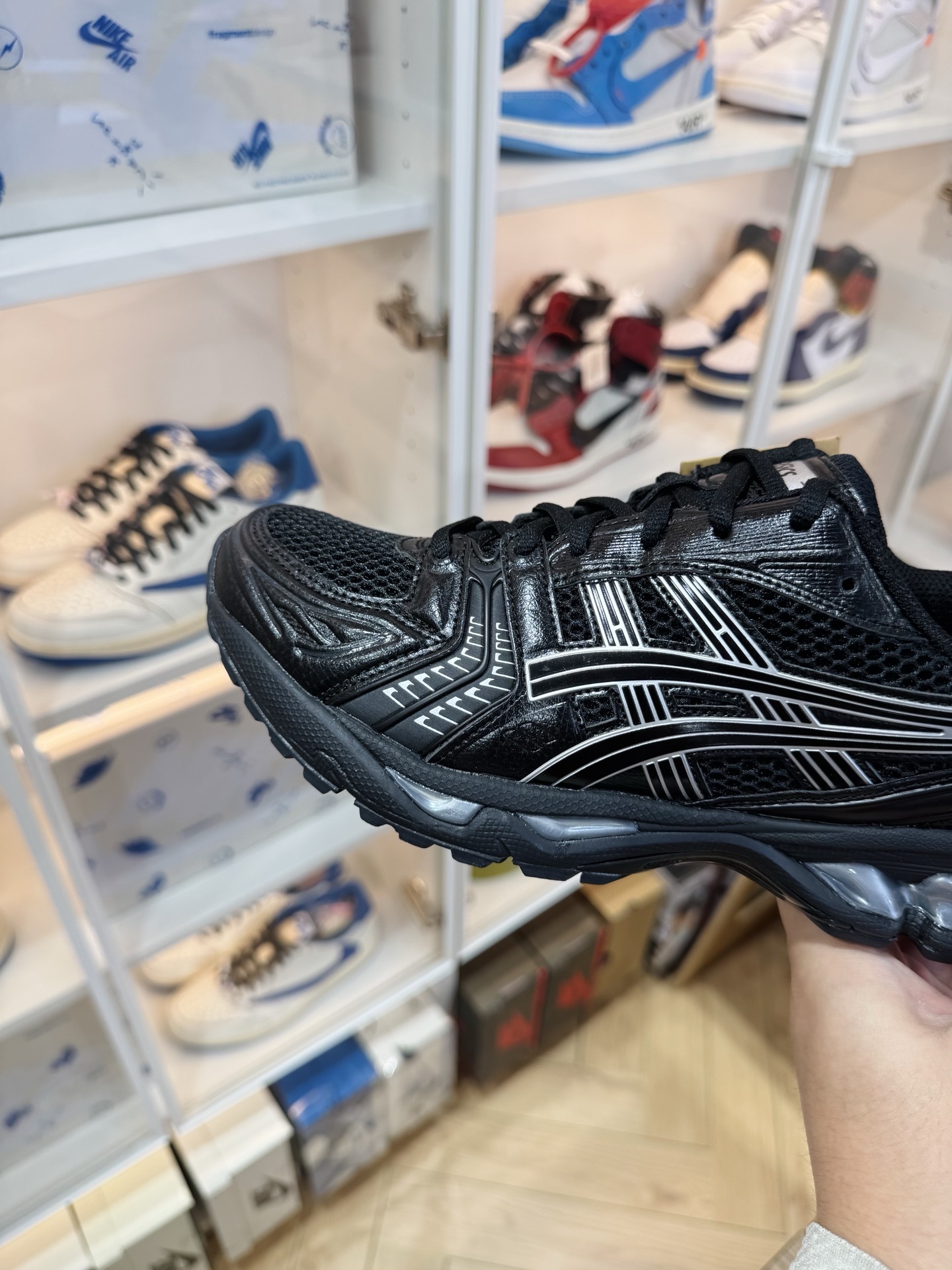 Asics Gel-Kayano 14  Y2k機能 男女同款 黑銀色 1201A019-006