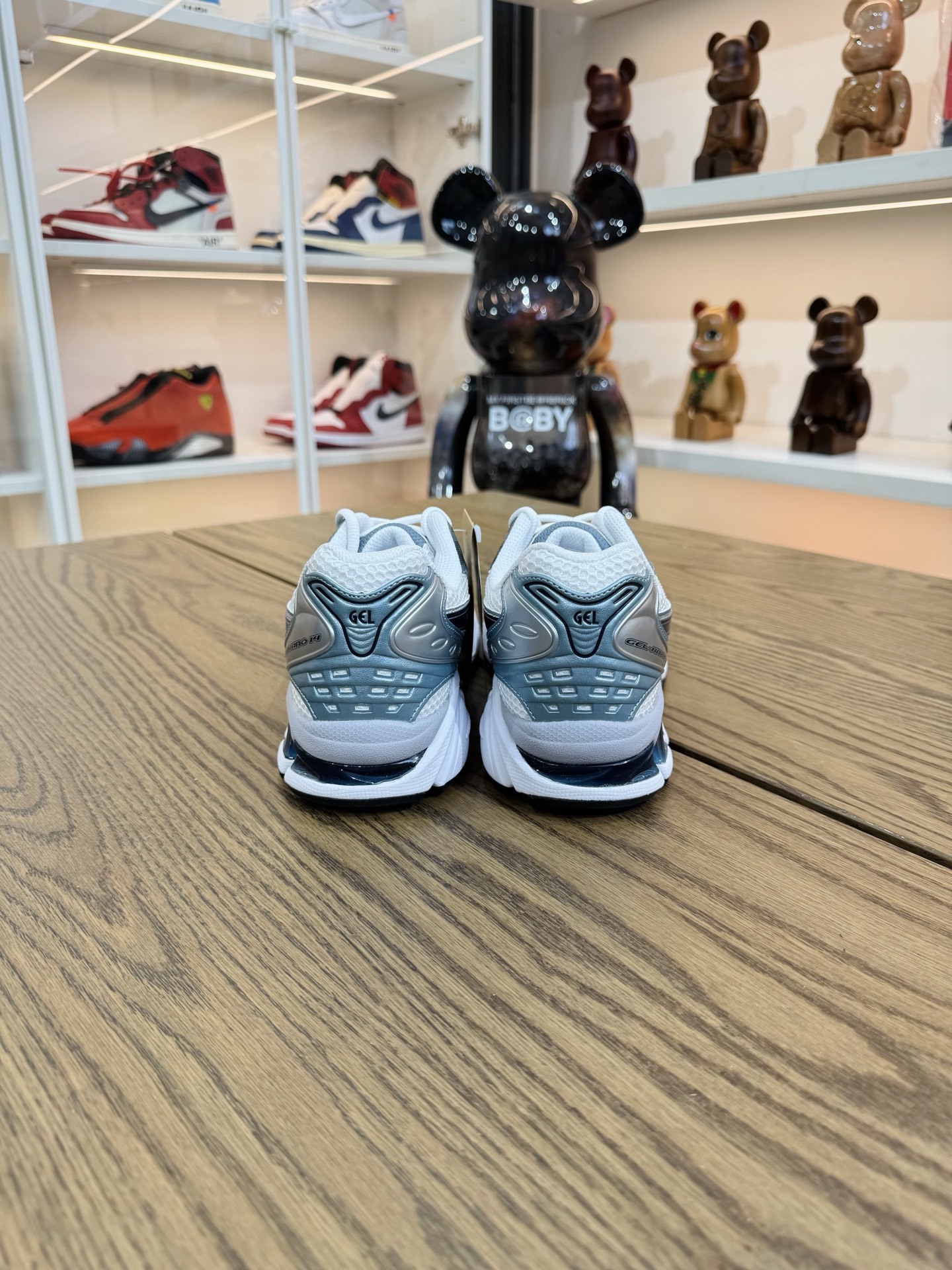 Kayano 14 White Fjord Grey 緩震跑步鞋 男女同款 白灰色1203A537-106