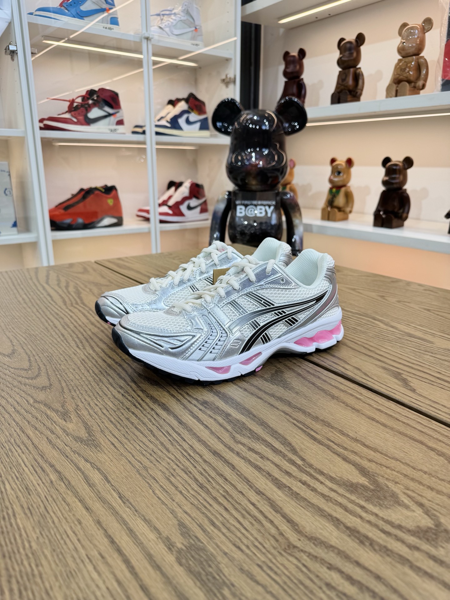 Asics Gel-Kayano 14 Y2K千禧風 男女同款 銀白粉1203A537-103