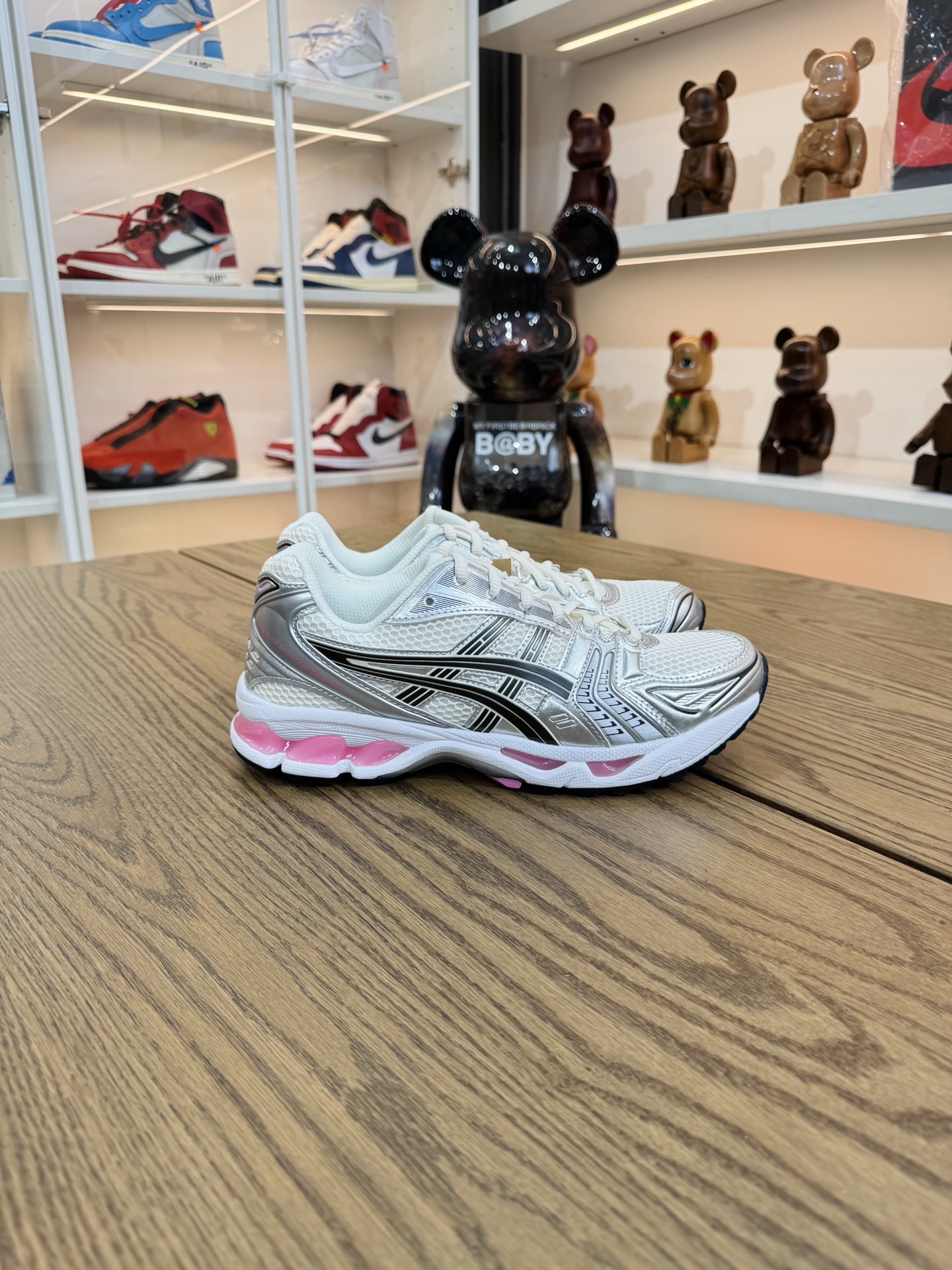 Asics Gel-Kayano 14 Y2K千禧風 男女同款 銀白粉1203A537-103