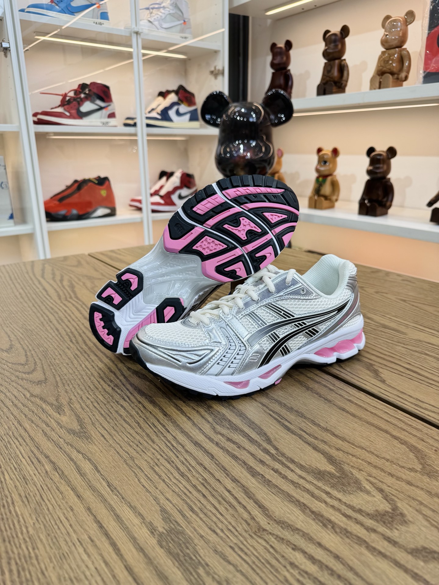Asics Gel-Kayano 14 Y2K千禧風 男女同款 銀白粉1203A537-103