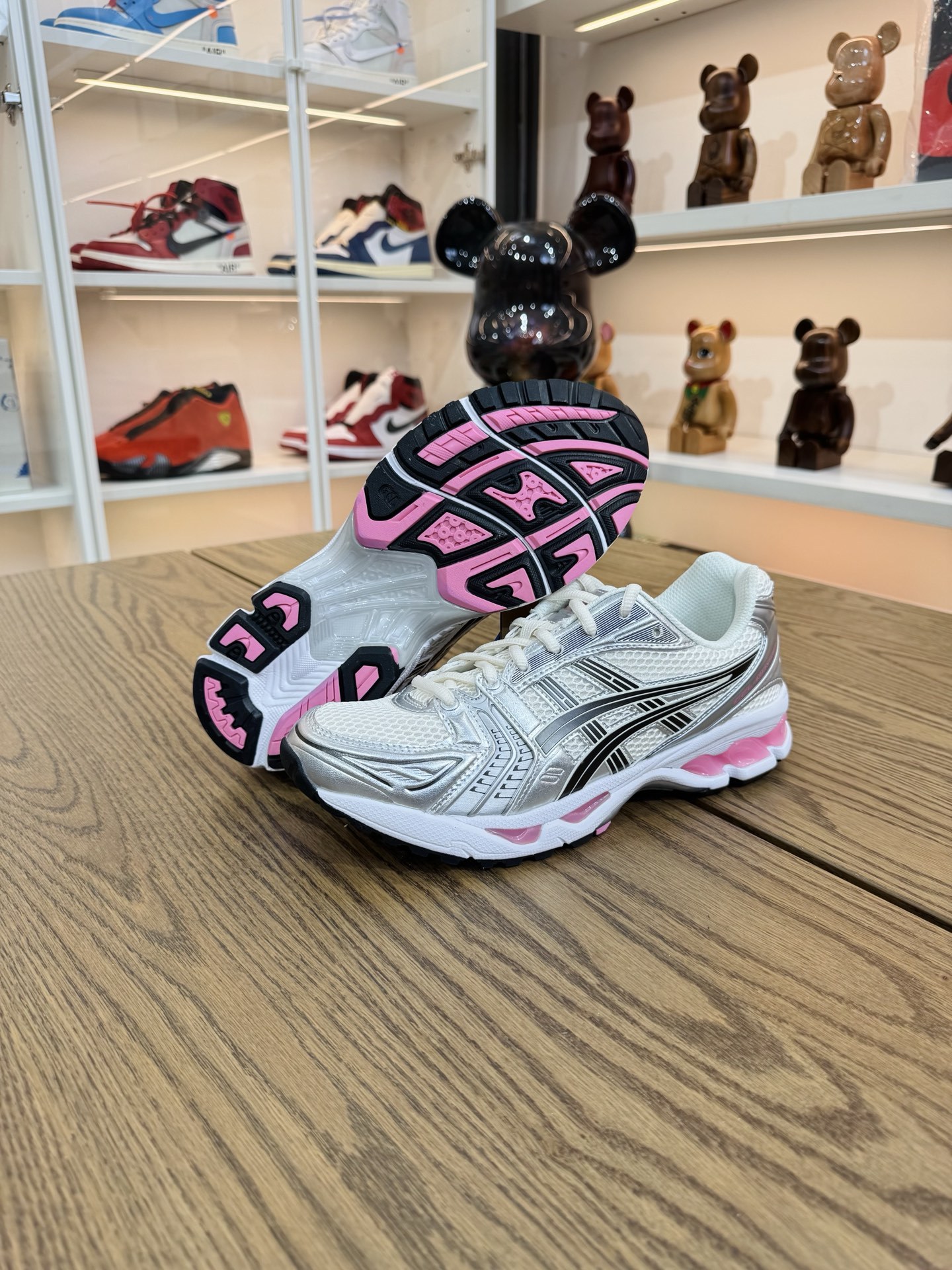 Asics Gel-Kayano 14 Y2K千禧風 男女同款 銀白粉1203A537-103