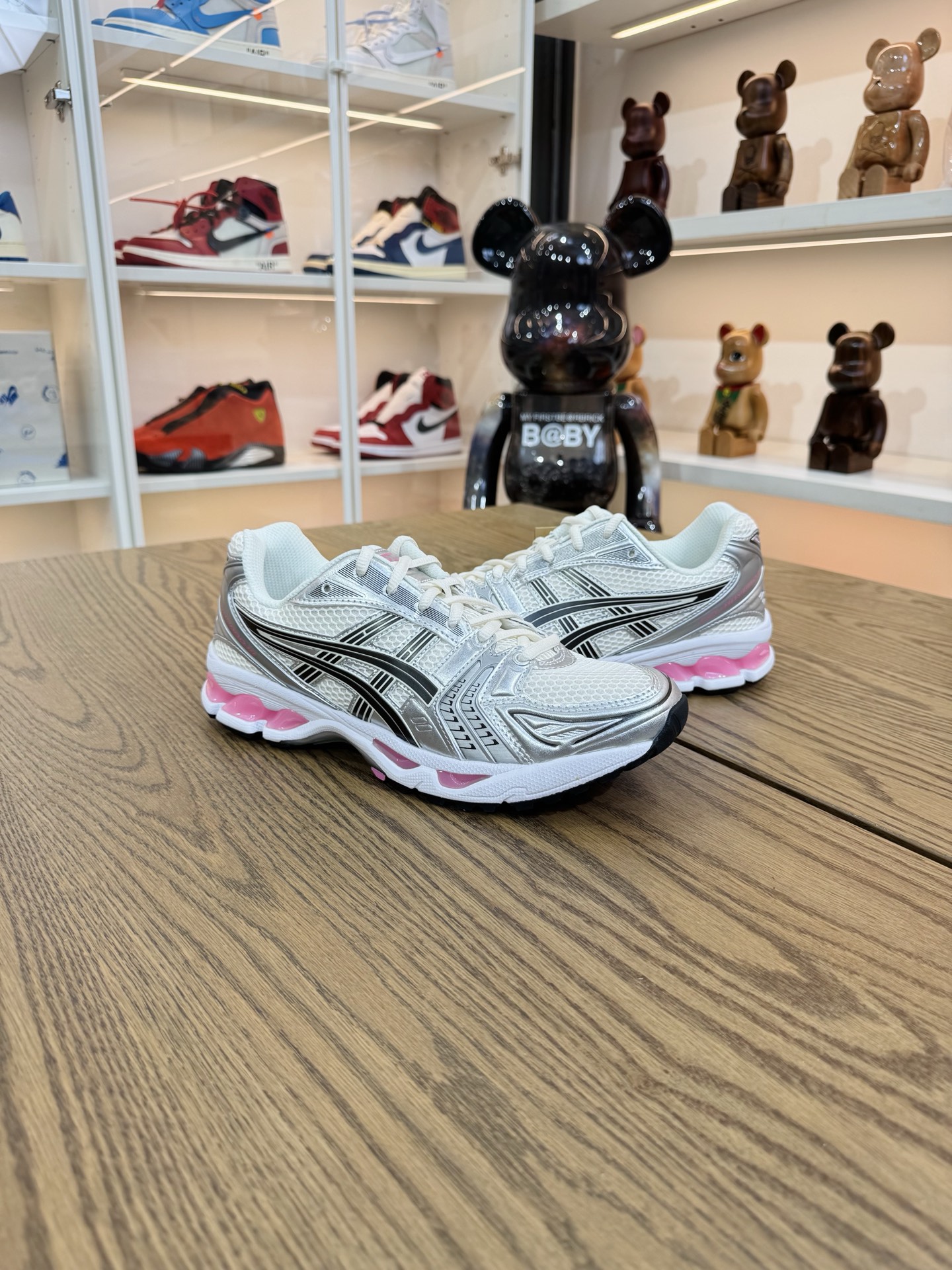 Asics Gel-Kayano 14 Y2K千禧風 男女同款 銀白粉1203A537-103