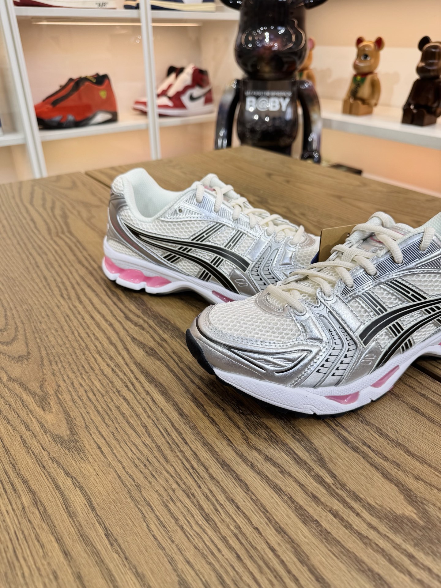 Asics Gel-Kayano 14 Y2K千禧風 男女同款 銀白粉1203A537-103