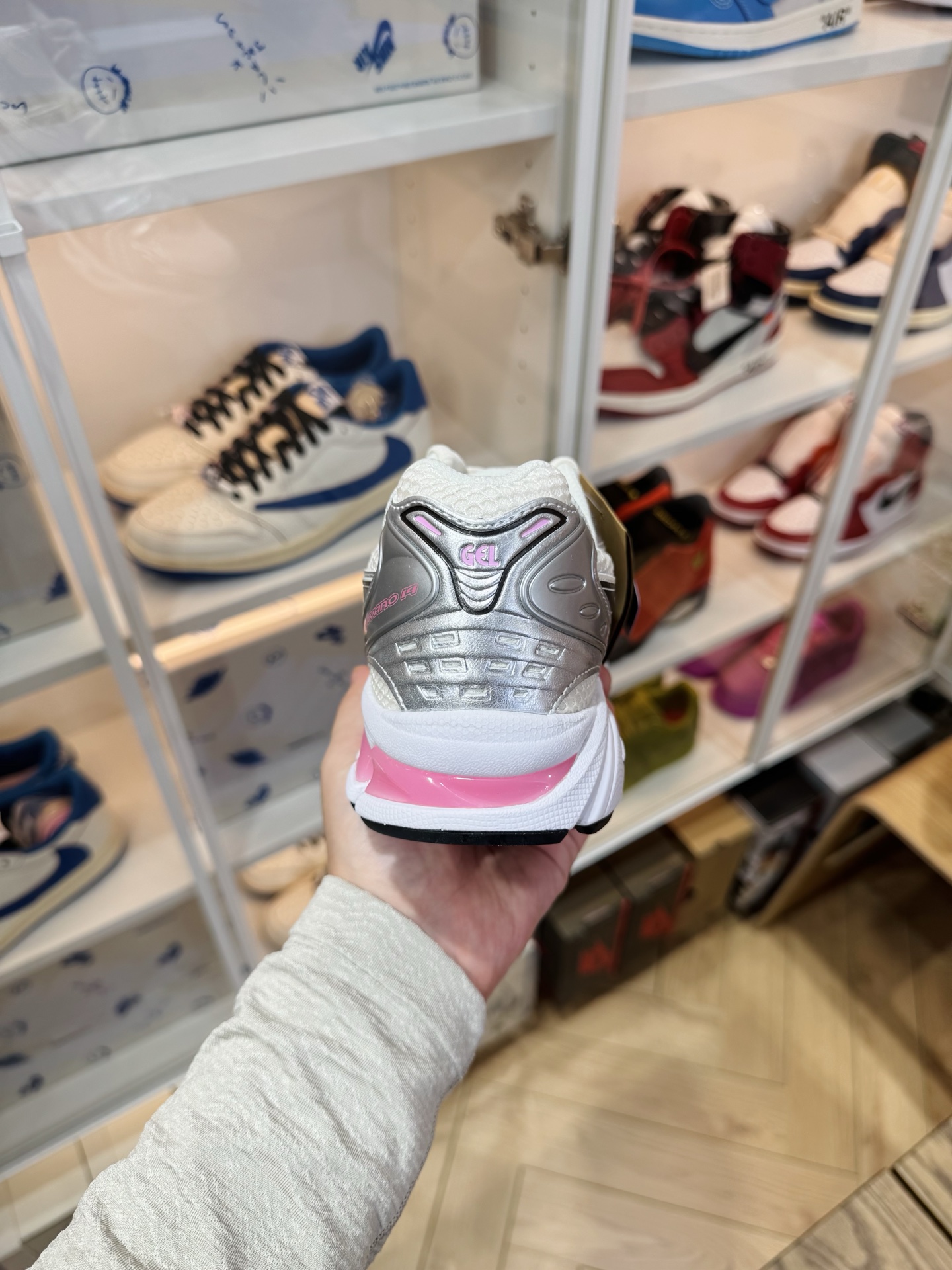 Asics Gel-Kayano 14 Y2K千禧風 男女同款 銀白粉1203A537-103