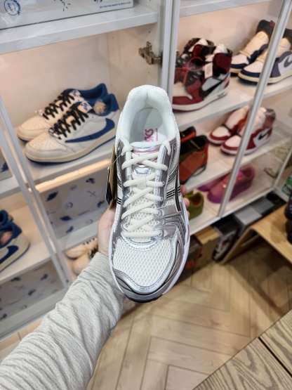 Asics Gel-Kayano 14 Y2K千禧風 男女同款 銀白粉1203A537-103