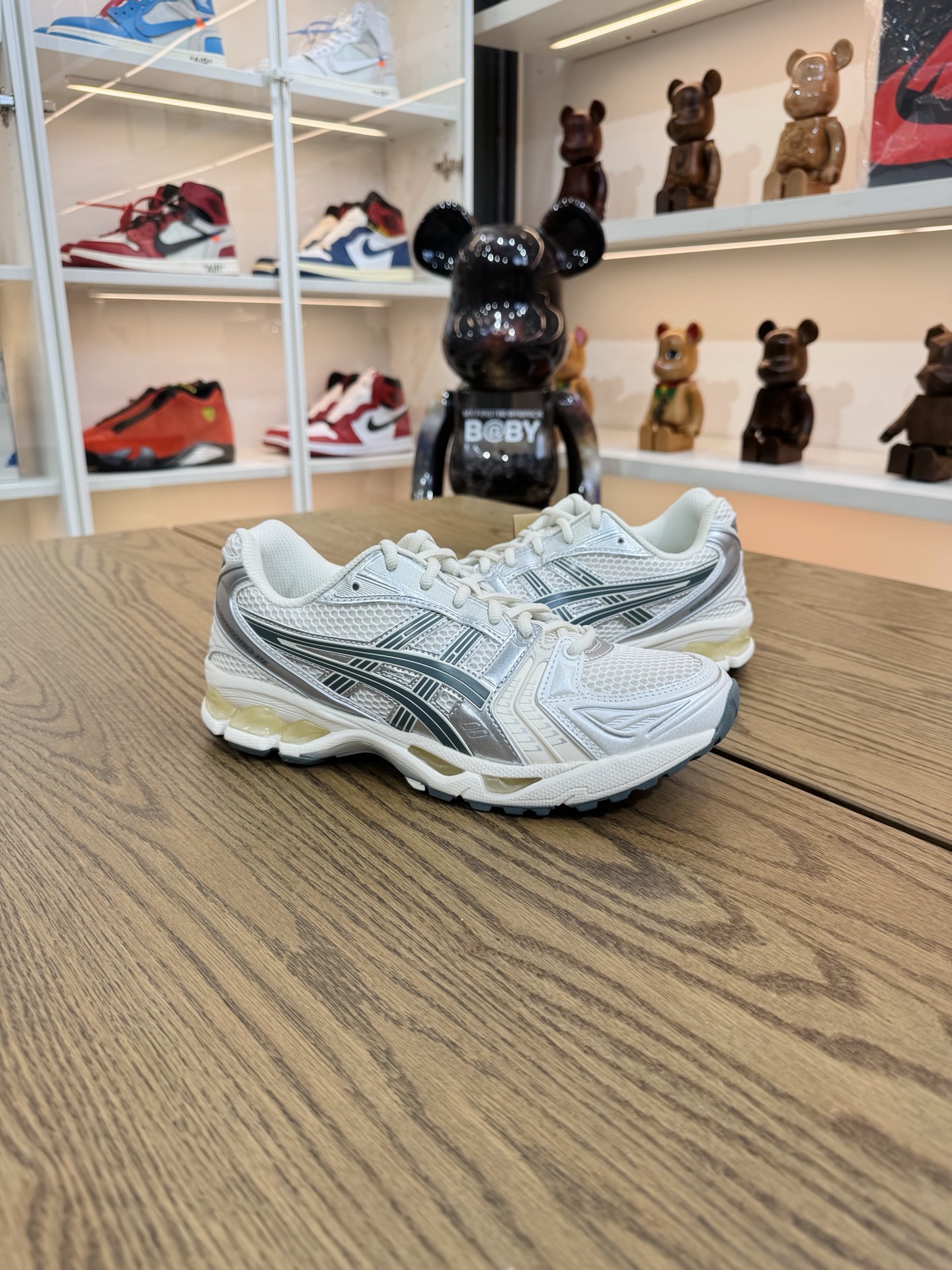 Kayano 14 銀白色 Y2k戶外機能 男女同款 1201A019-200