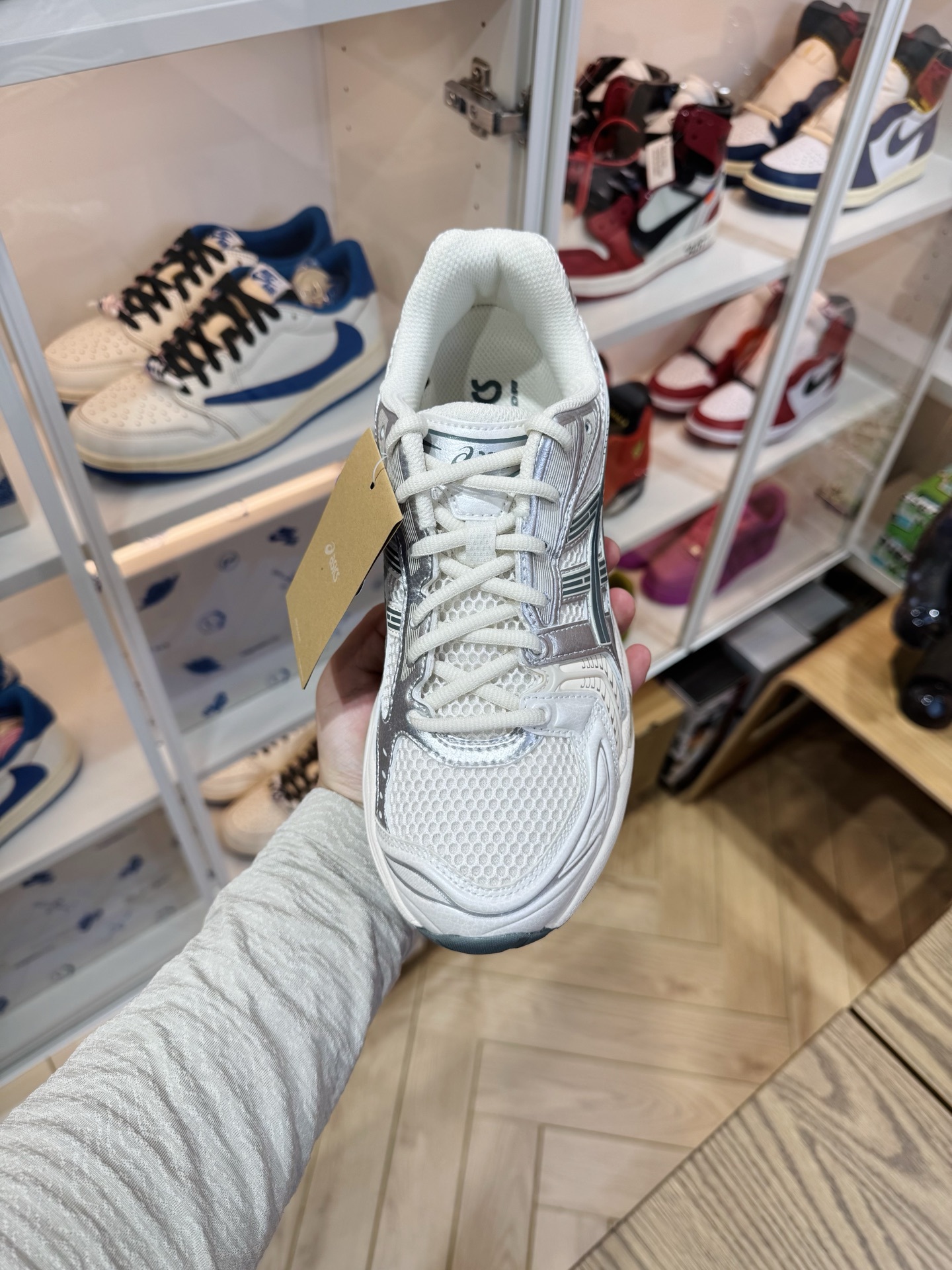 Kayano 14 銀白色 Y2k戶外機能 男女同款 1201A019-200