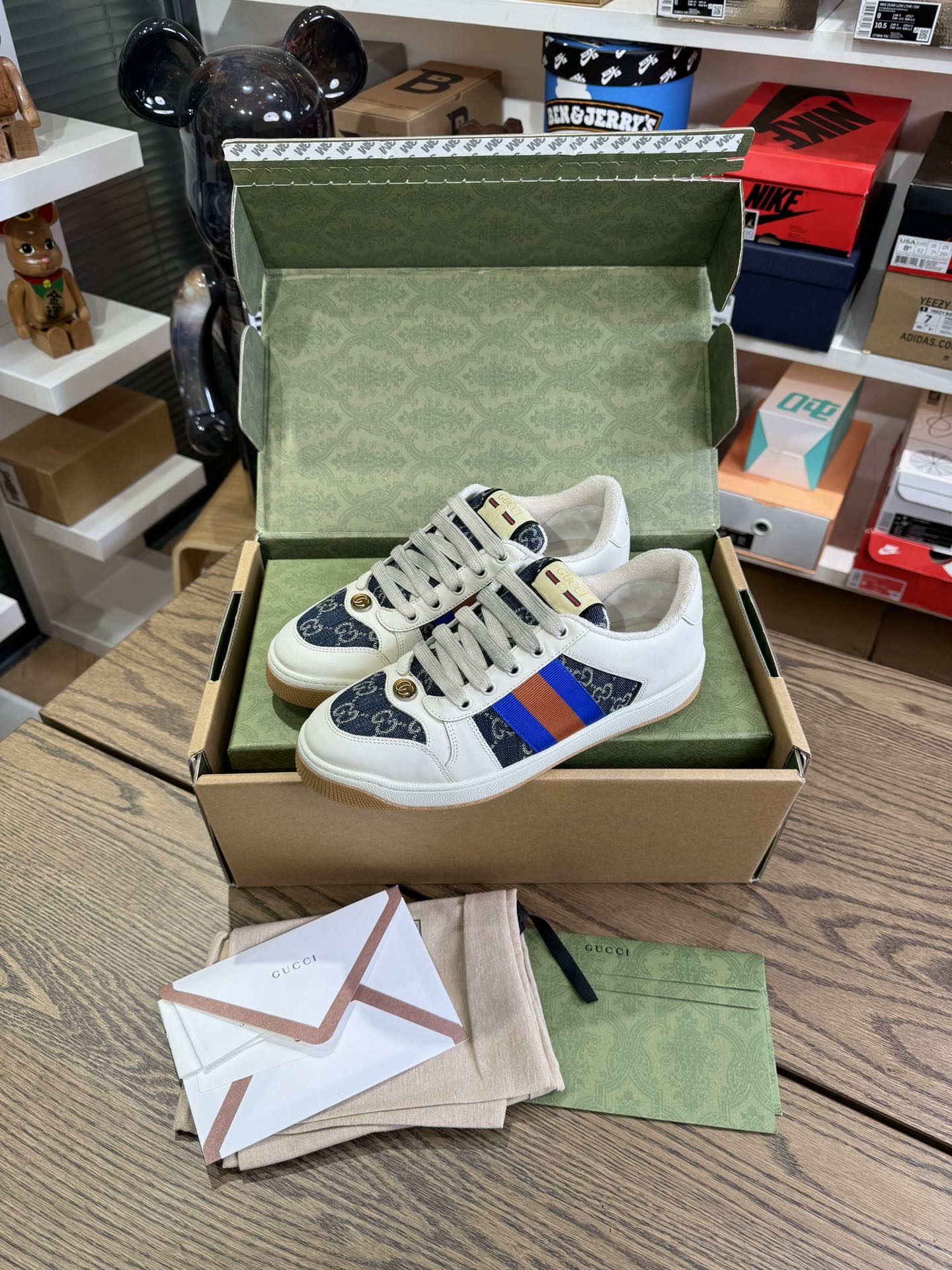 【樣品甩賣】Gucci髒髒鞋 僅此一雙 同步官方偏大1碼 （尺碼UK7 / 41 ）