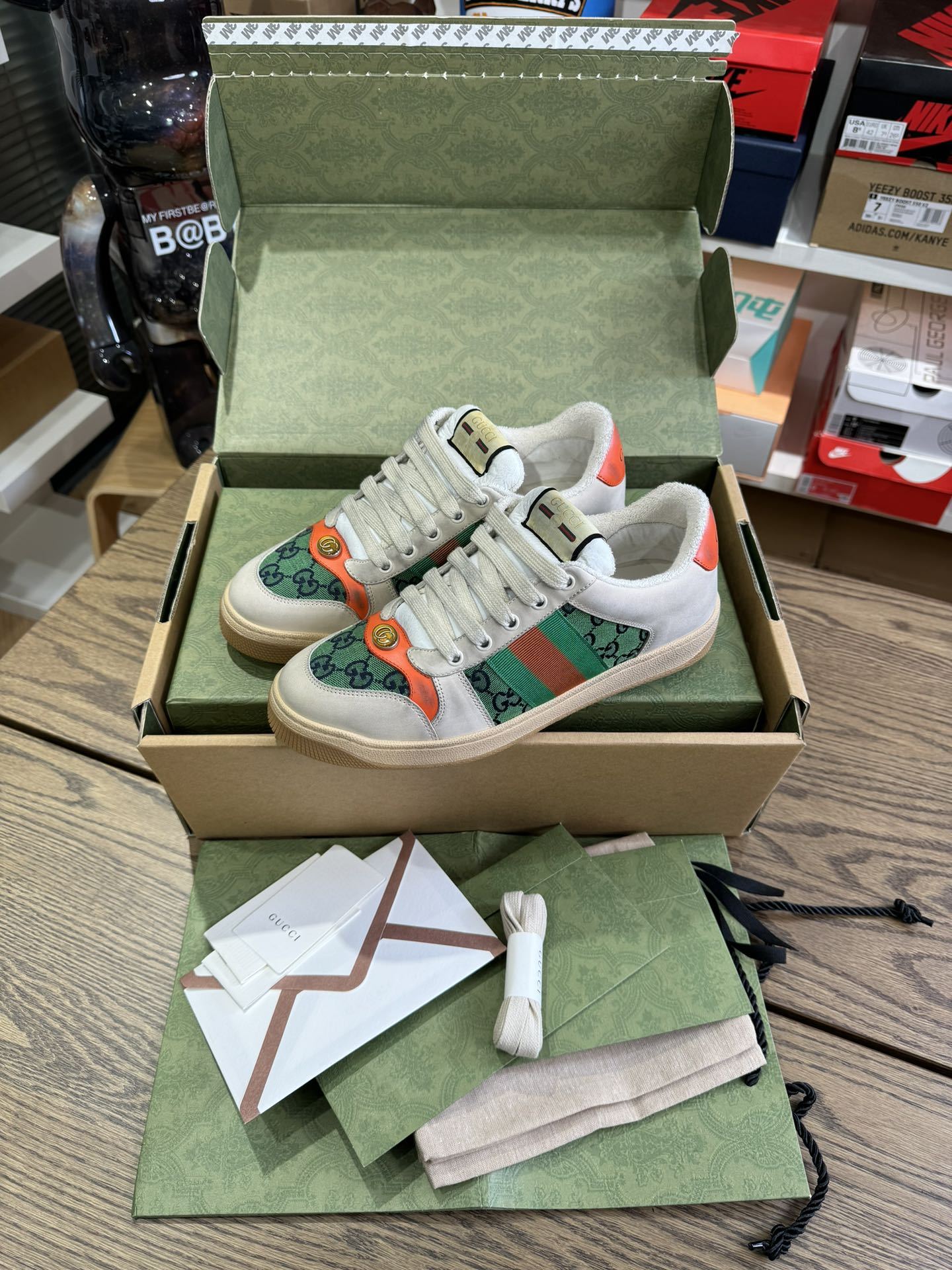 【樣品甩賣】Gucci髒髒鞋 僅此一雙 同步官方偏大1碼 尺碼UK7 / 41