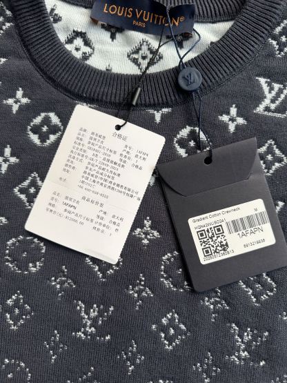 LV 印花漸變套頭衛衣