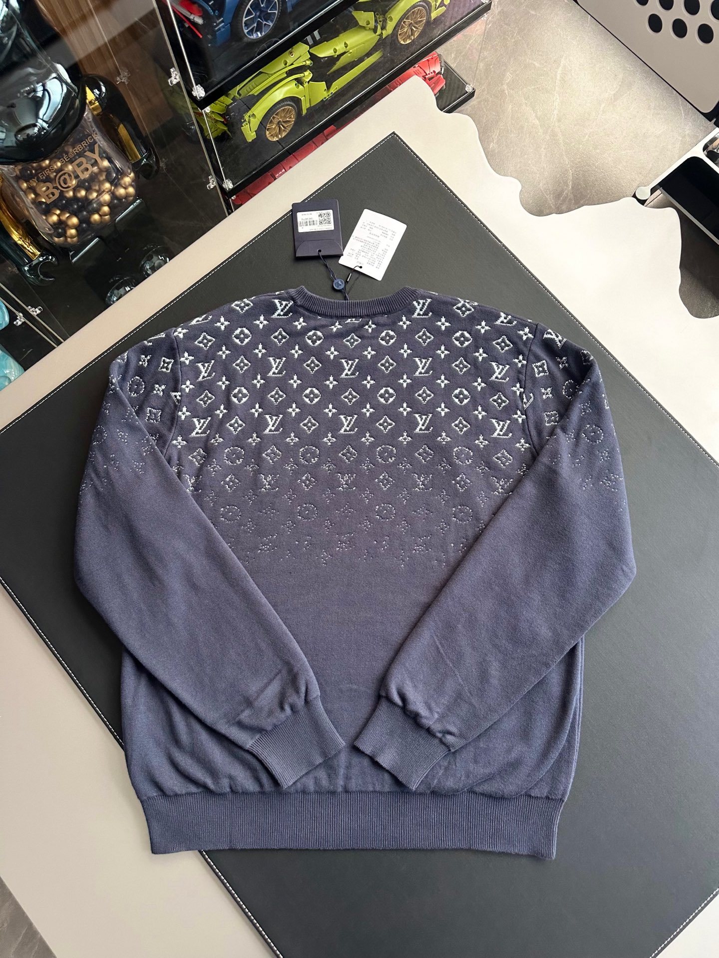 LV 印花漸變套頭衛衣