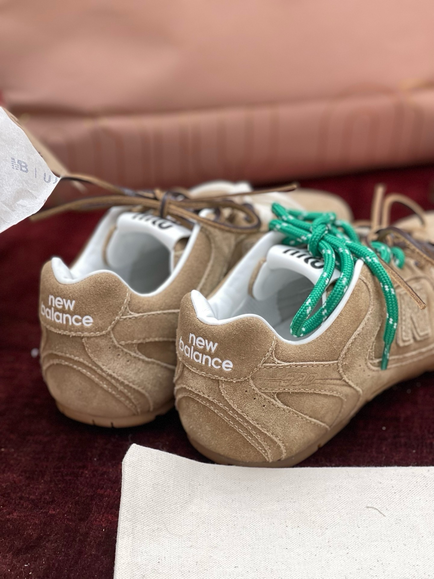 MiuMiu * NB530系列 “浅卡其” 男女同款