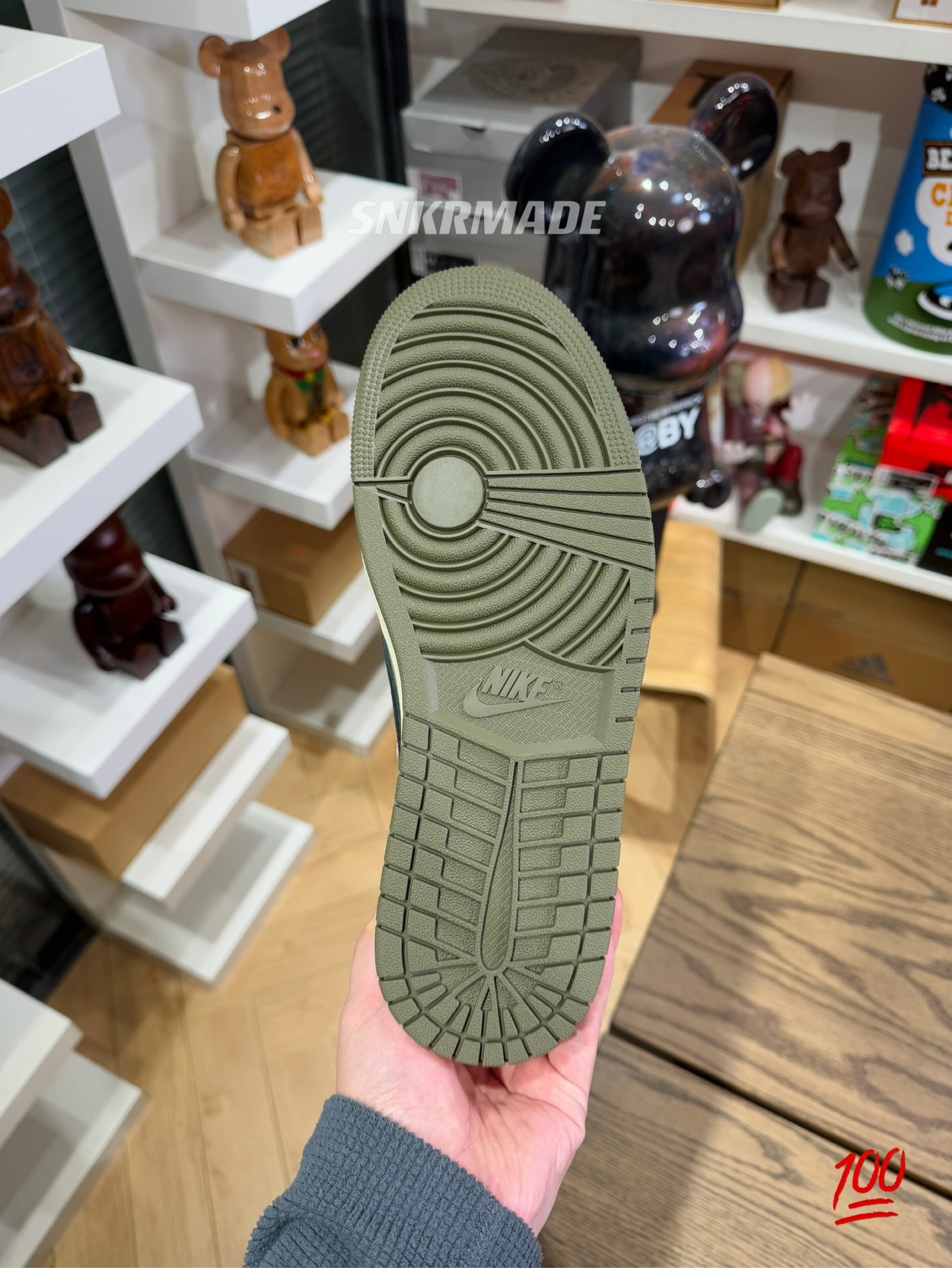 TS8.0 x AJ1 Low Medium Olive 尺碼 36-48.5「US4-14」