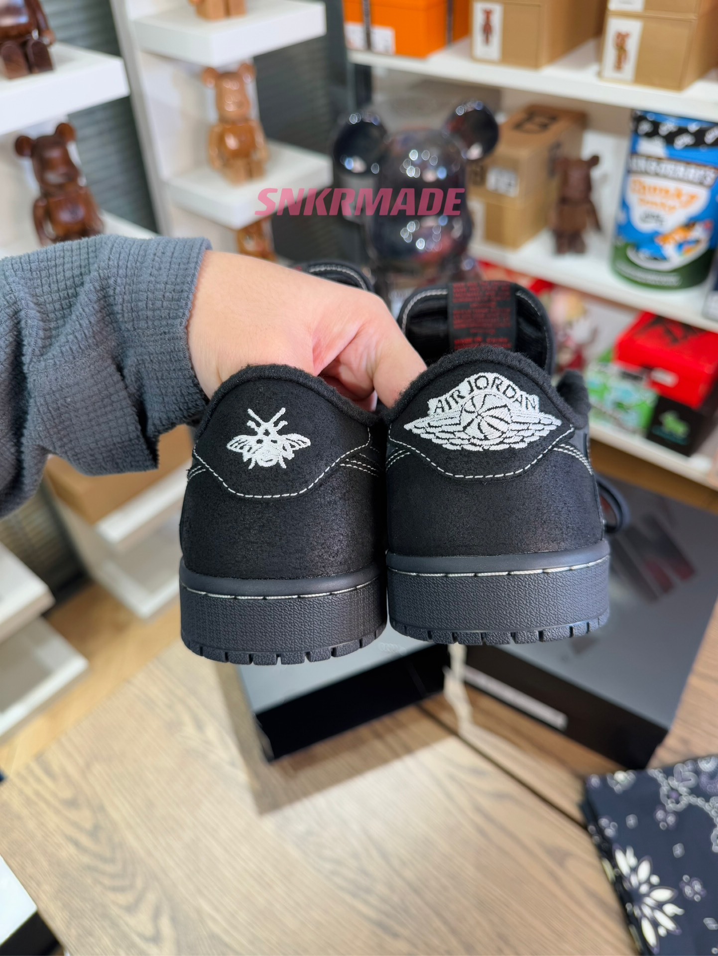 【巔峰產品Ultra】Travis Scott AJ1 Low OG 黑武士 尺碼 36-48.5「US4-14」倒鈎第4代 DM7866-001