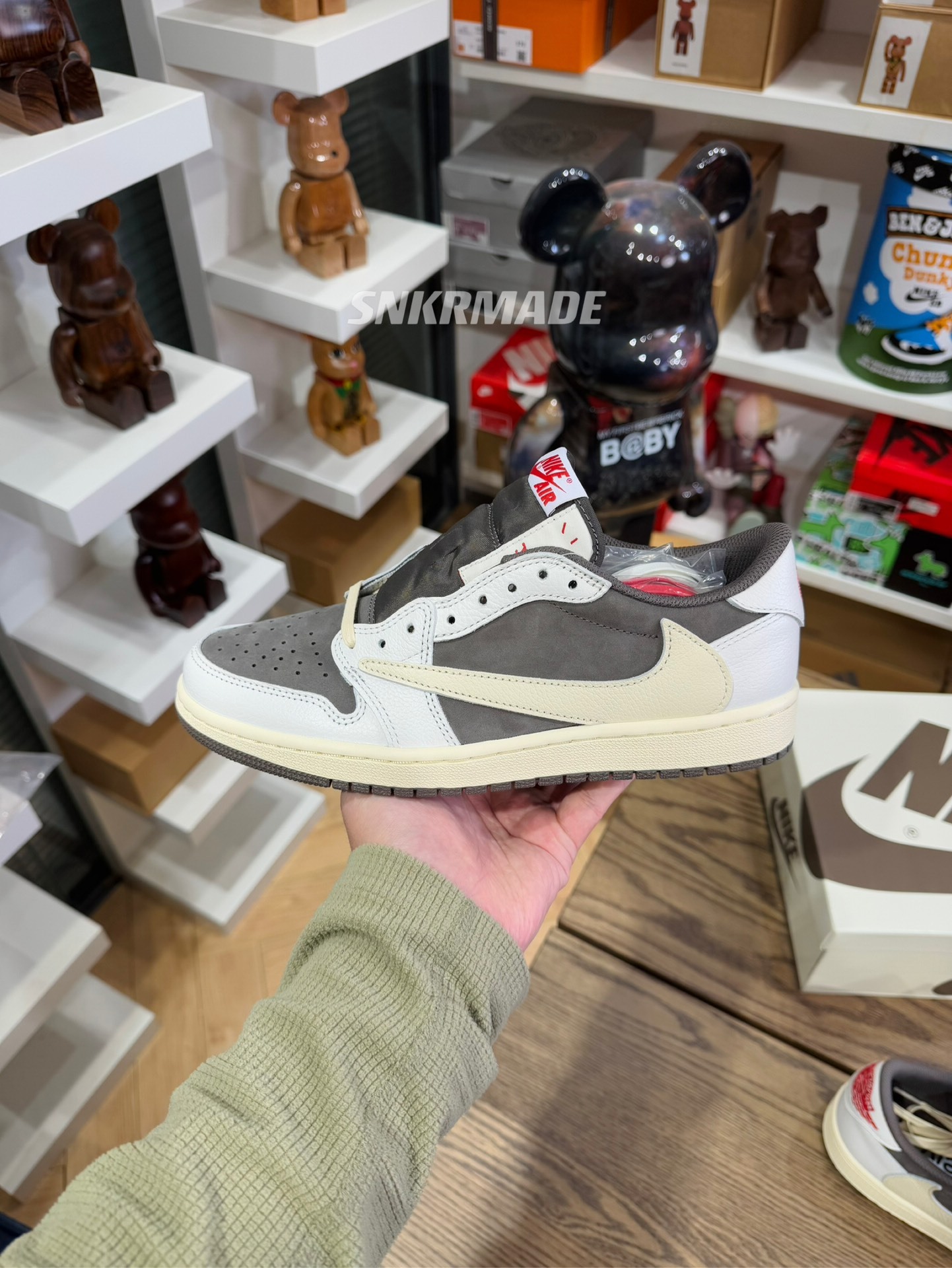 【巔峰產品Ultra】Travis Scott AJ1 Low OG 反轉摩卡 尺碼 36-48.5「US4-14」倒鈎第3代 DM7866-162