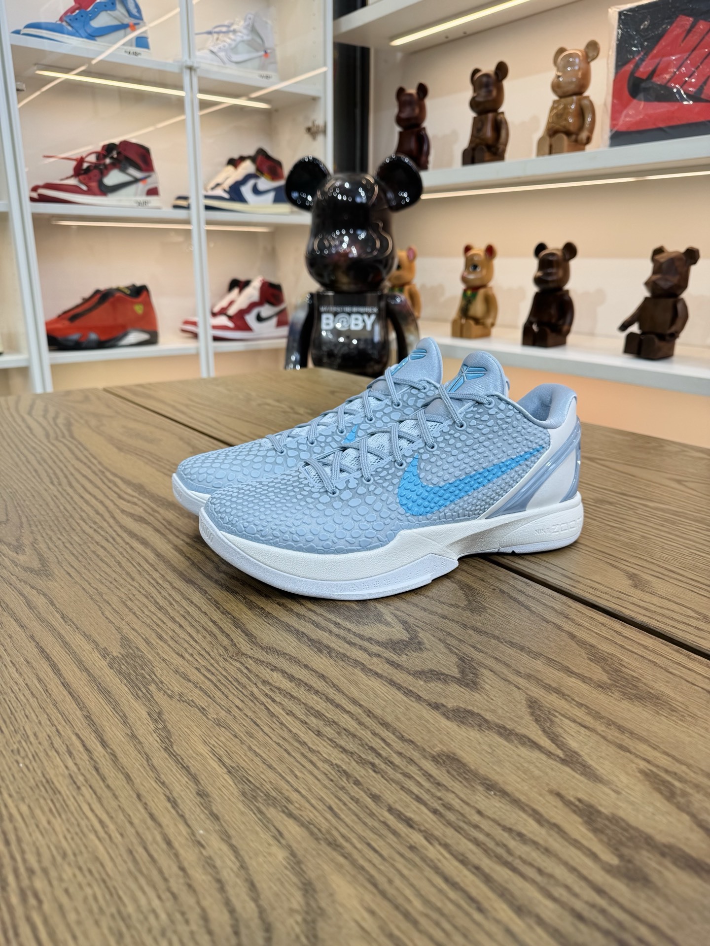 【巔峰產品Ultra】Caitlin Clark x Kobe 6 Protro PE  卡拉克 冰藍配色 尺碼 40-50.5「US7-16」IO3672-400