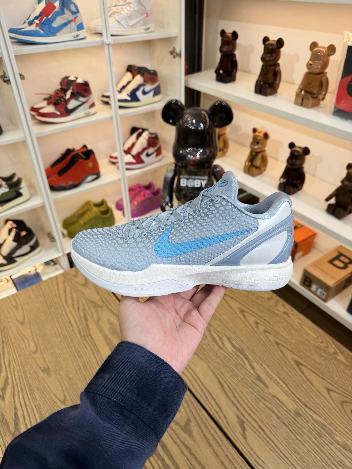 【巔峰產品Ultra】Caitlin Clark x Kobe 6 Protro PE  卡拉克 冰藍配色 尺碼 40-50.5「US7-16」IO3672-400