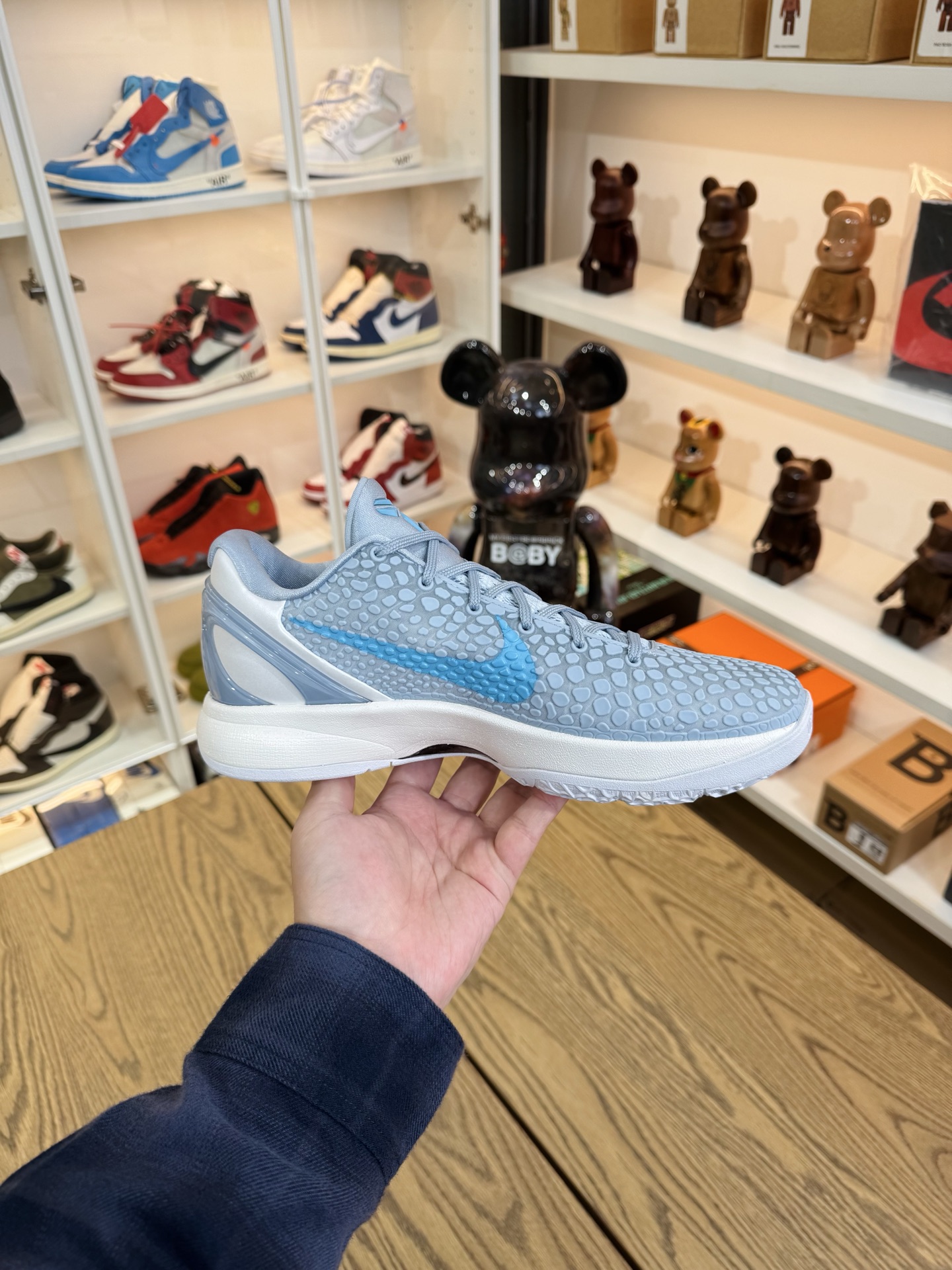 【巔峰產品Ultra】Caitlin Clark x Kobe 6 Protro PE  卡拉克 冰藍配色 尺碼 40-50.5「US7-16」IO3672-400