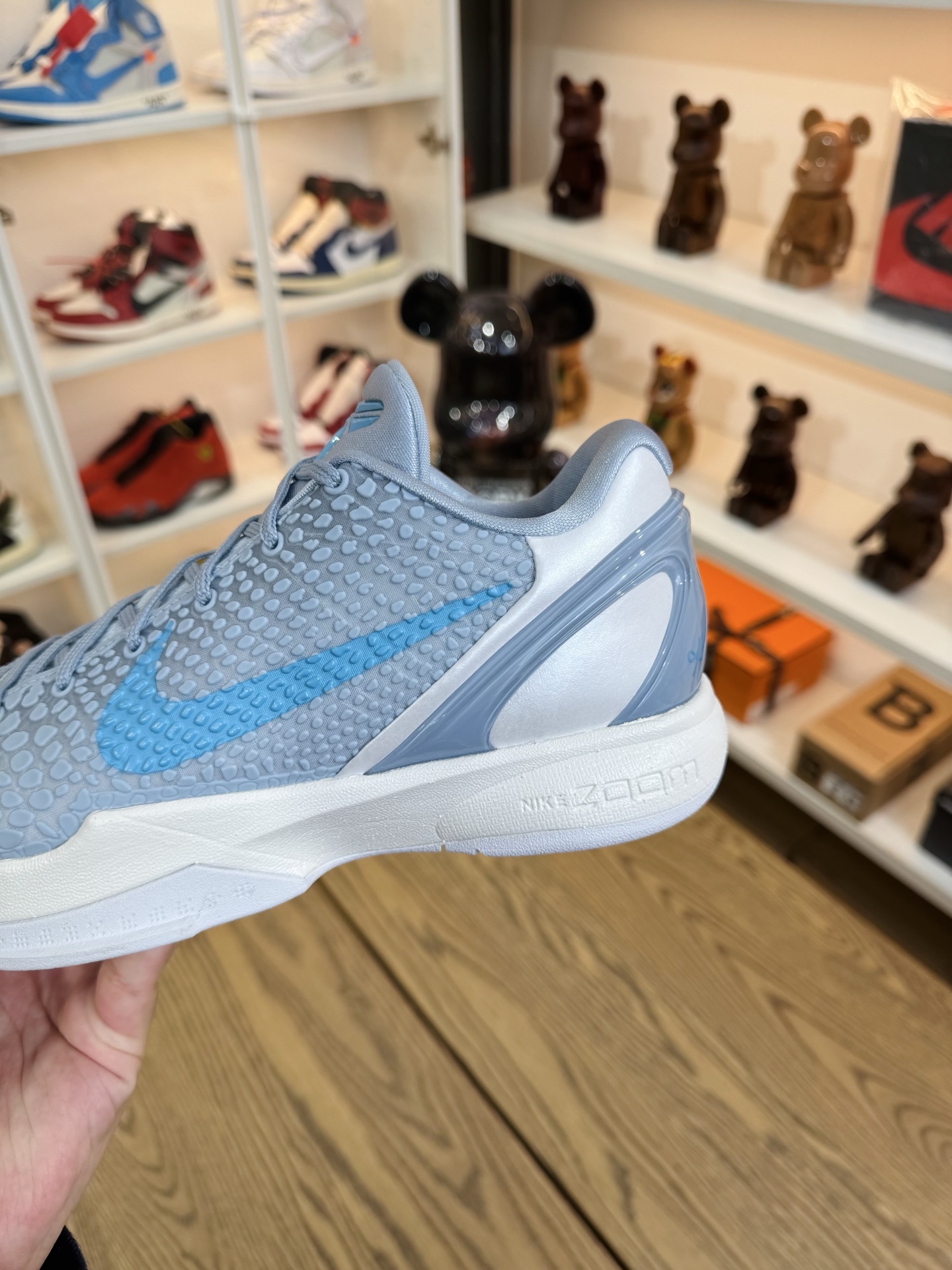 【巔峰產品Ultra】Caitlin Clark x Kobe 6 Protro PE  卡拉克 冰藍配色 尺碼 40-50.5「US7-16」IO3672-400