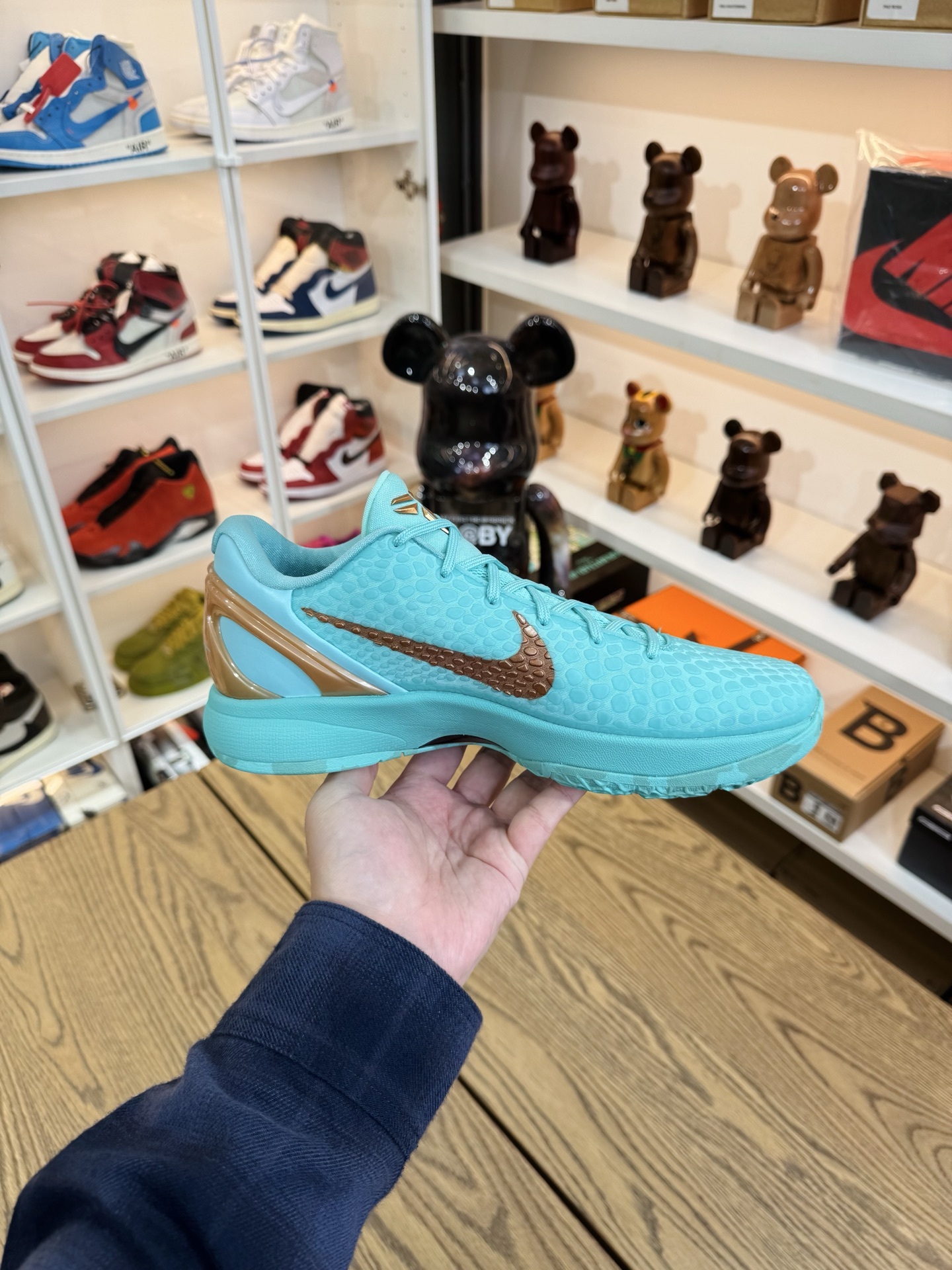 【巔峰產品Ultra】Jalen Brunson x Kobe 6 Protro  Statue of Liberty PE 自由女神🗽 尺碼 40-50.5「US7-16」 IQ5774-300