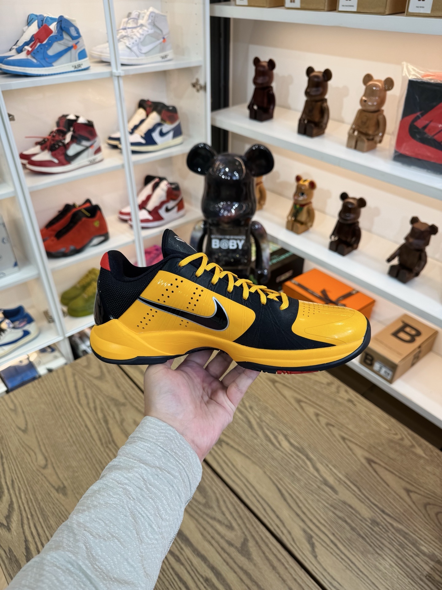 【巔峰產品Ultra】Kobe 5 Protro 黑黃李小龍 Bruce Lee 尺碼 40-48.5 CD4991-700