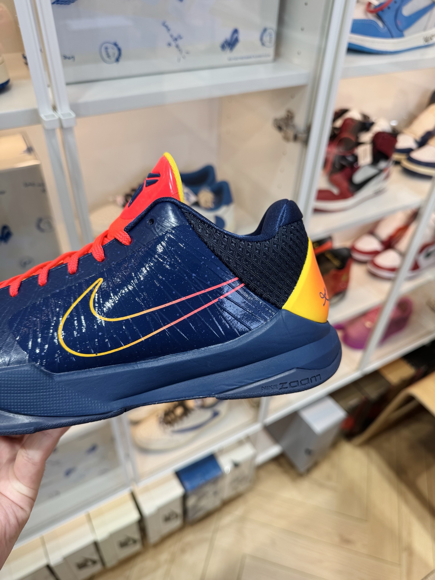 【巔峰產品Ultra】Caitlin Clark x Kobe 5 Protro  克拉克 “Indiana Fever” 男女同款 尺碼 40-48.5「US7-18」 IM3207-400